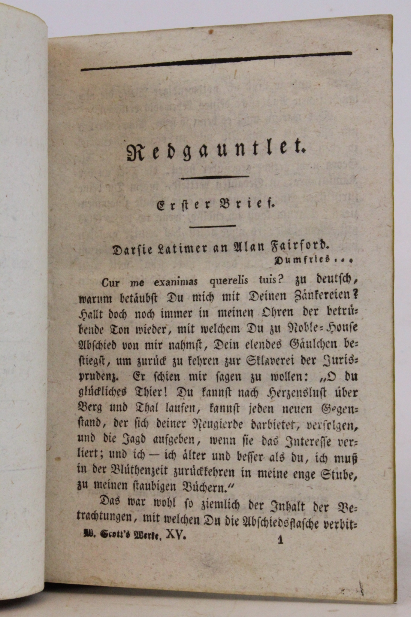 Graeser, Charles: A selection from Lord Byron's Poetical Works Intended for the use of young people and provided with explanatory german notes