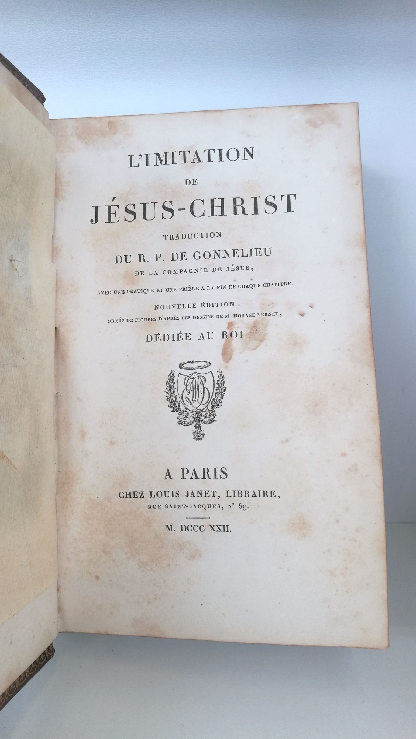 Gonnelieu, R. P. de: L' Imitation de Jésus-Christ.