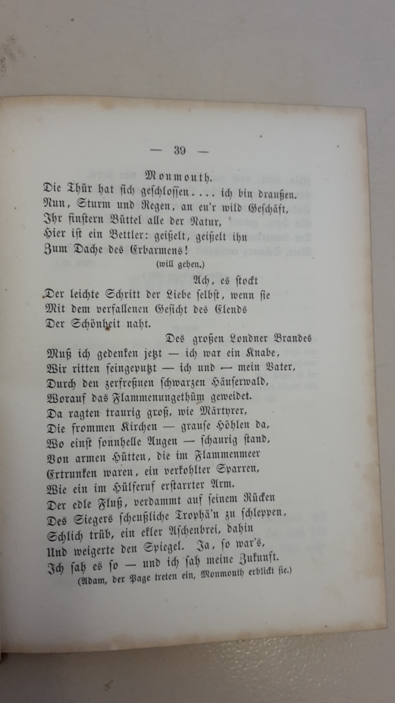 Emil Palleske: König Monmouth Ein Drama