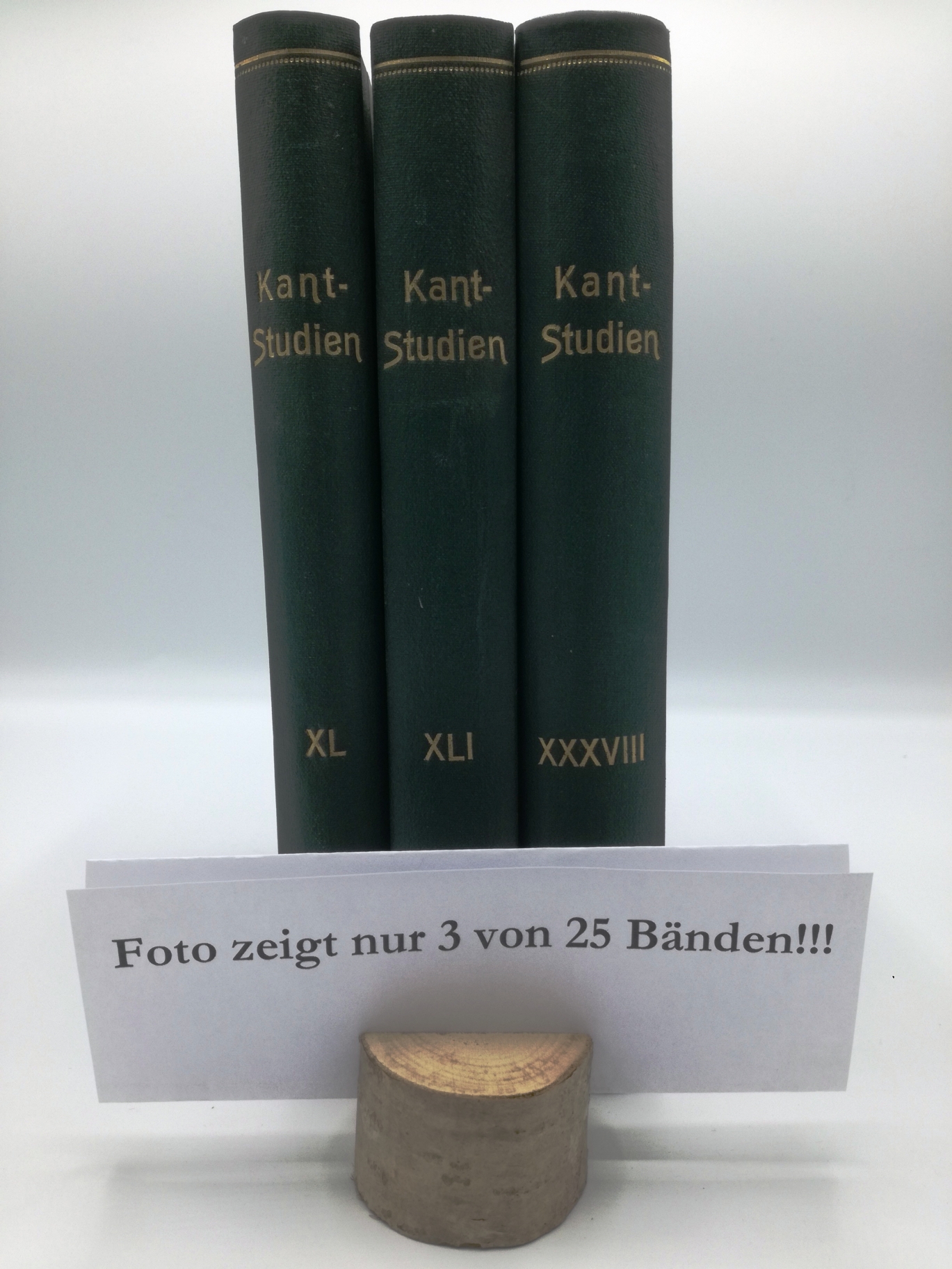 Hans Heyse / Bruno Bauch (Hrsg.): Kant-Studien. 25 Bände. Philosophische Zeitschrift. Begründet von Hans Vaihinger. In Verbindung mit Otto Koellreutter, Martin Löpelmann, Eugen Mattiat.