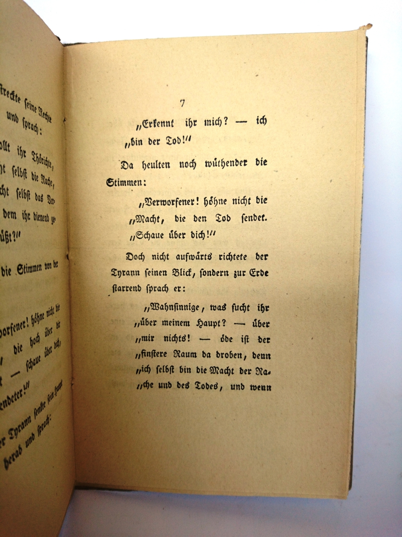 Hoffmann, Ernst Theodor Amadeus: Die Vision auf dem Schlachtfelde bei Dresden. Vom Verfasser der Fantasiestücke in Callots Manier. Deutschland 1814 Faksimiledruck. Den Teilnehmern der am 29. Sept. 1909 zu München stattfindenden Generalversammlung der Gese