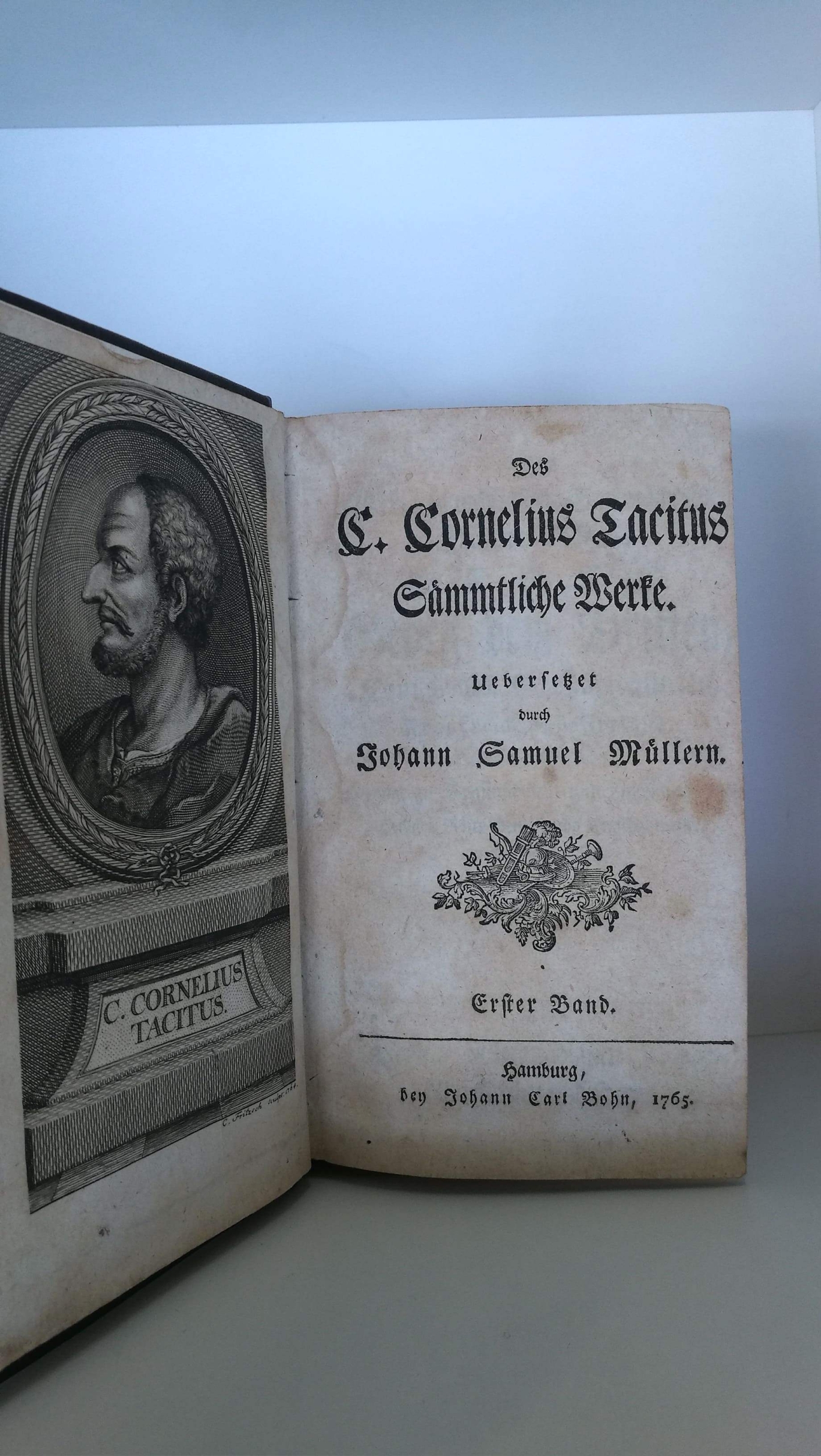 Cornelius Tacitus: Des C. Cornelius Tacitus Sämmtliche Werke. Uebersetzet durch Johann Samuel Müllern