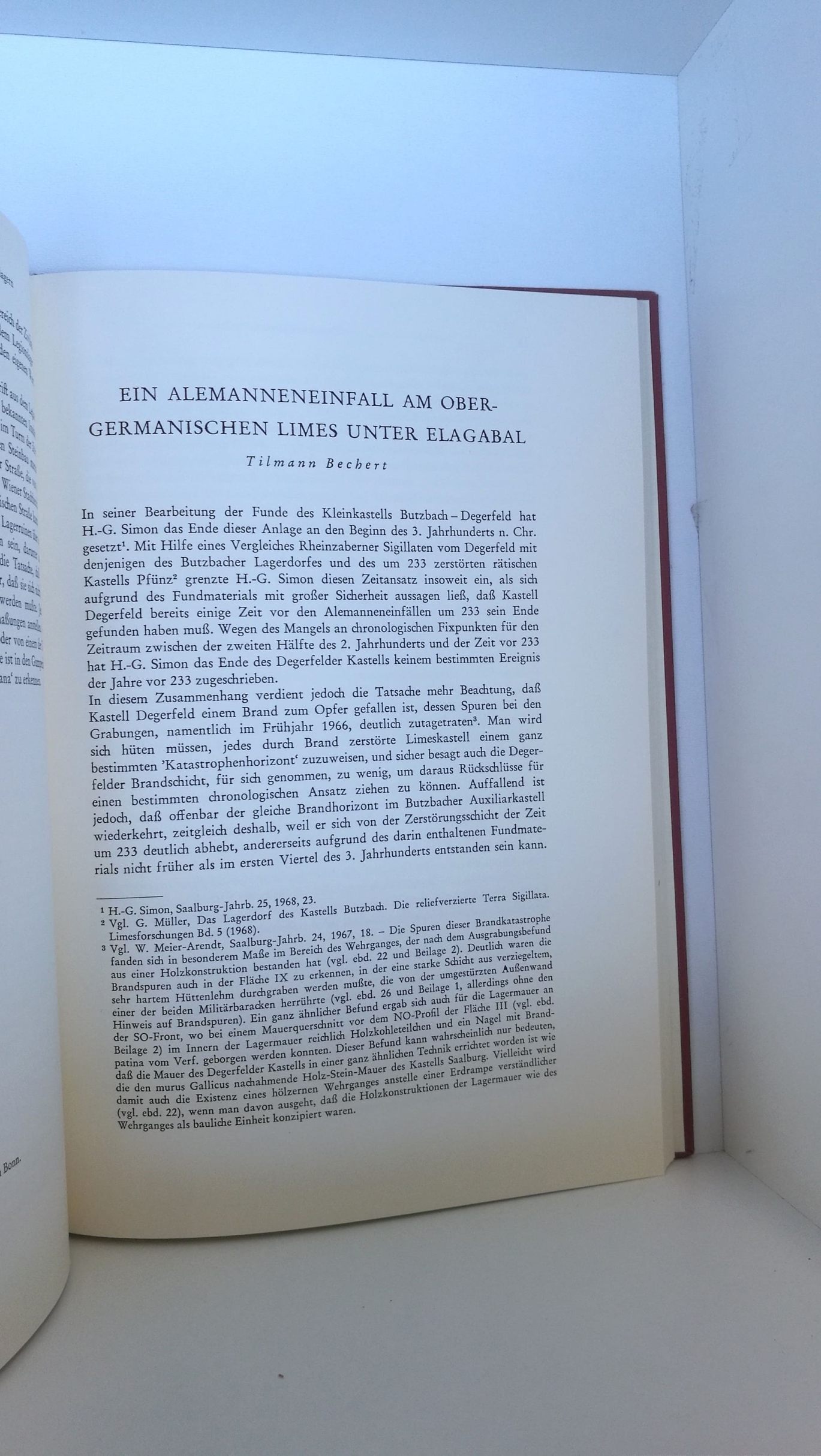 Landschaftsverband Rheinland, Rheinisches Landesmuseum Bonn (Hrsg.), G. Alföldy, L. Balla et al.: Epigraphische Studien 8 Sammelband