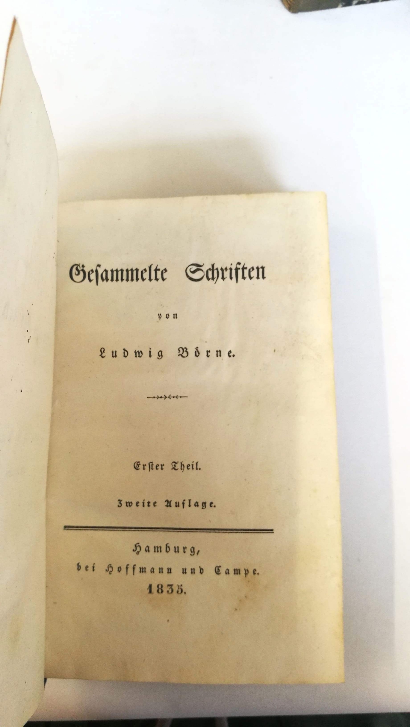 Börne, Ludwig: Gesammelte Schriften.