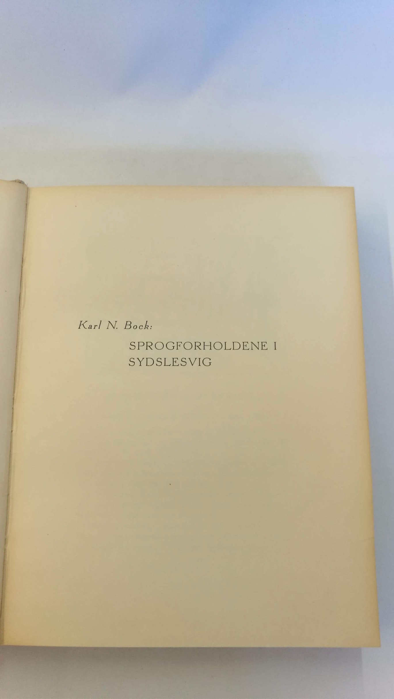 Kamphoovener, Morten: Sydslesvig. Gennem Tiderne. 3 Bände 