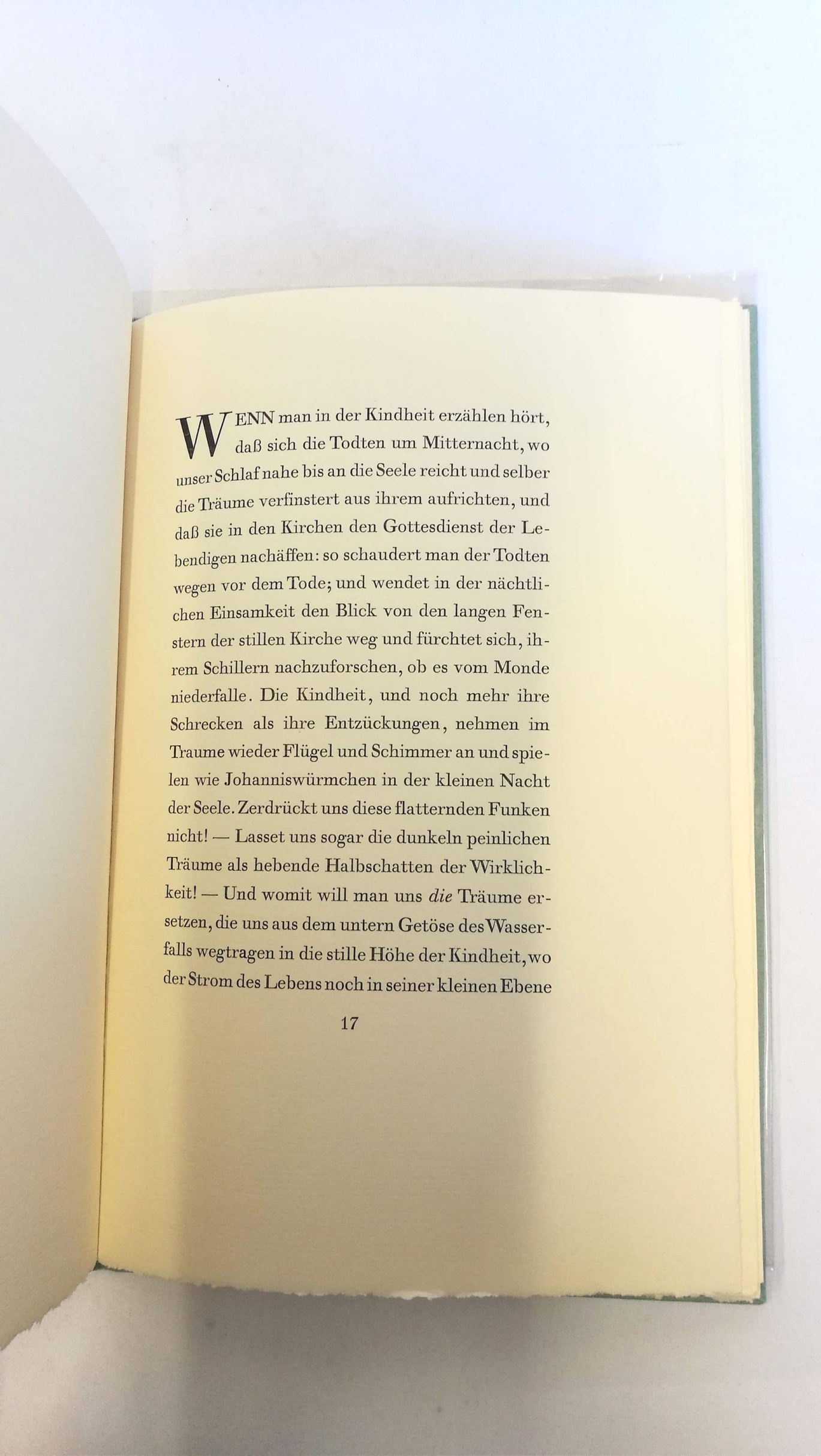 Paul, Jean: Des todten Shakespear's Klage. Rede des todten Christus. Edition Poeschel. 