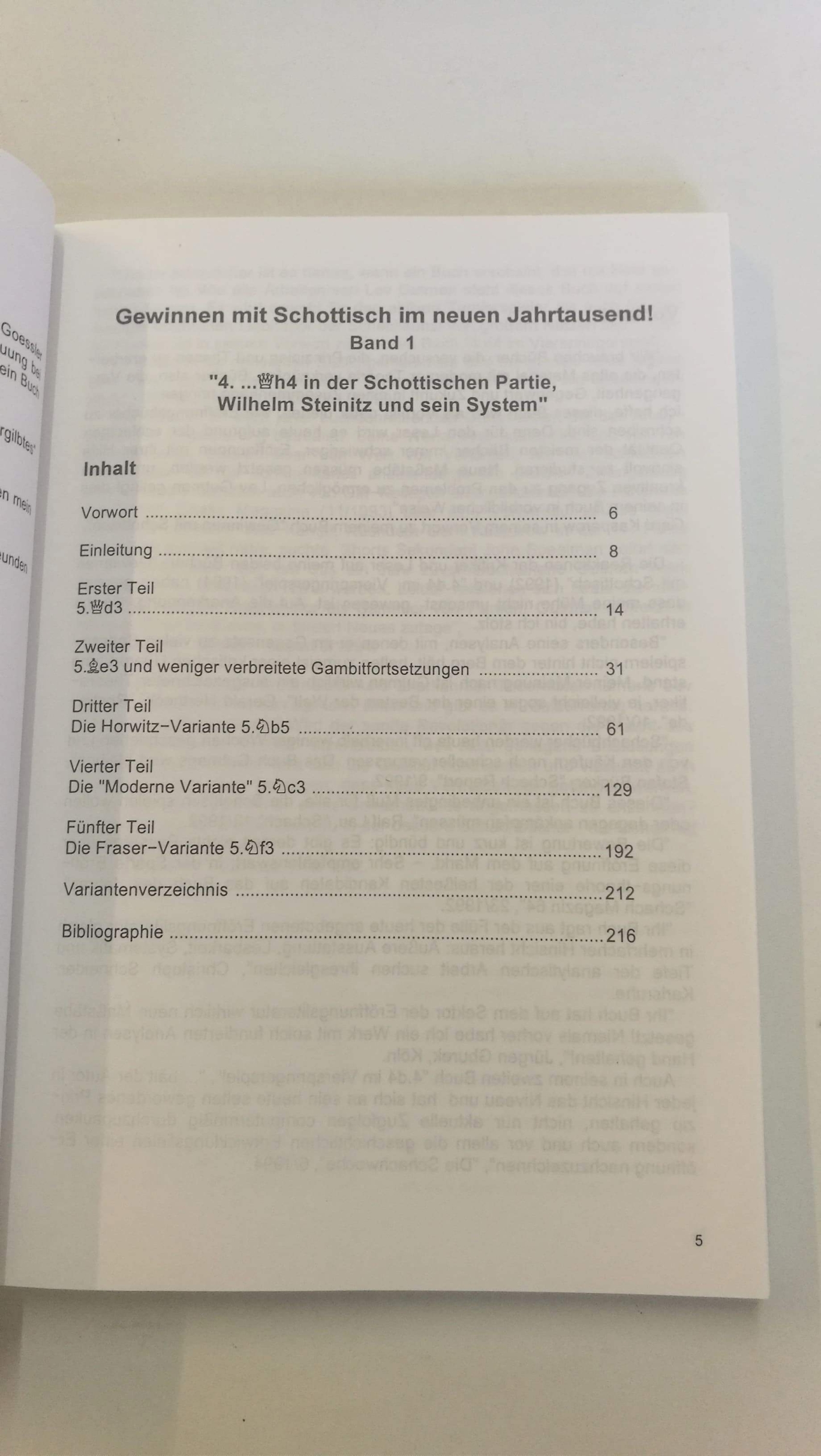 Gutman, Lev: 4.Dh4 in der Schottischen Partie, Wilhelm Steinitz und sein System. 