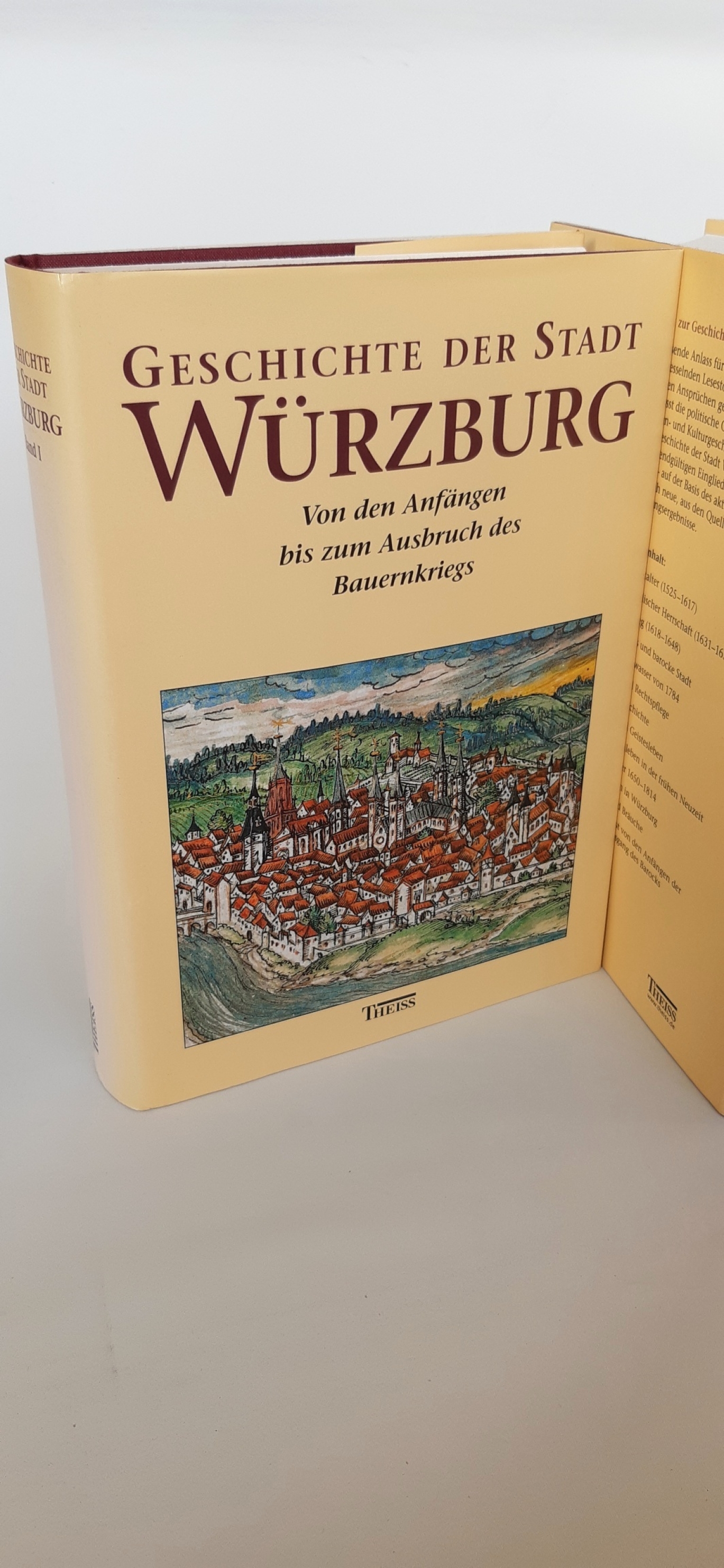 Wagner, Ulrich (Hrsg.): Geschichte der Stadt Würzburg 1: Von den Anfängen bis zum Ausbruch des Bauernkriegs. 2: Vom Bauernkrieg 1525 bis zum Übergang an das Königreich Bayern 1814. 3: Vom Übergang an Bayern 1814 bis zum 21. Jahrhundert