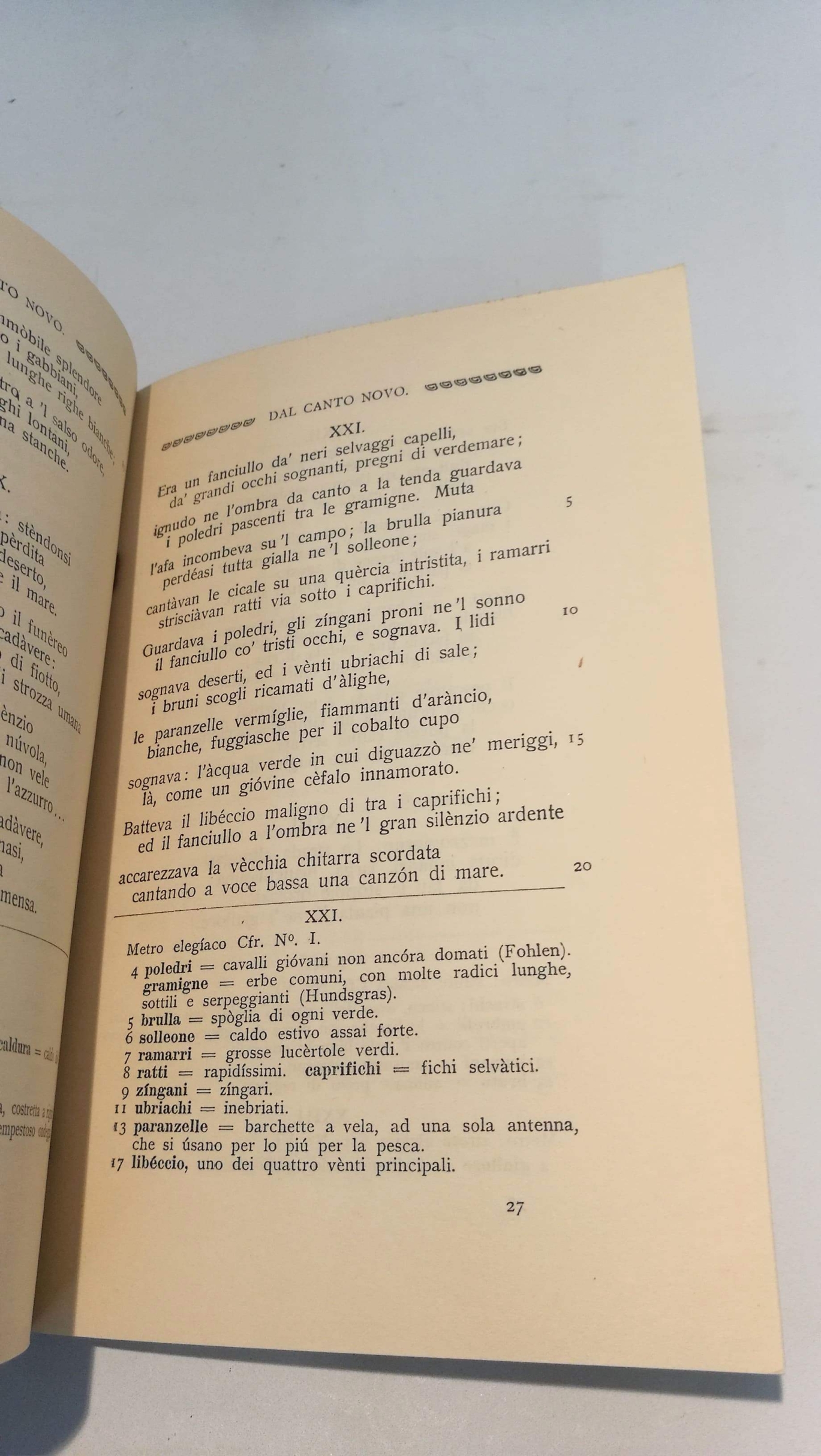 Antognoni, Oreste: Gabriele D`Annunzio - Auswahl aus seinen Jugendgedichten 