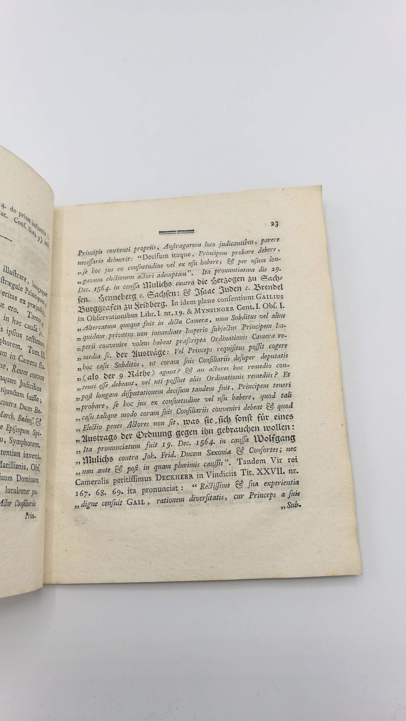 Schmid, Karl Friedrich Wilhelm: Dissertatio inauguralis juridica de Foro Principum a subditis conventorum Austraegali Quam Retore Universitatis Eberhardino- Carolinae Magnificentissimo Serentissimo Duce Ac Domino Domino Carolo Duce Wirtembergiae Et Teccia