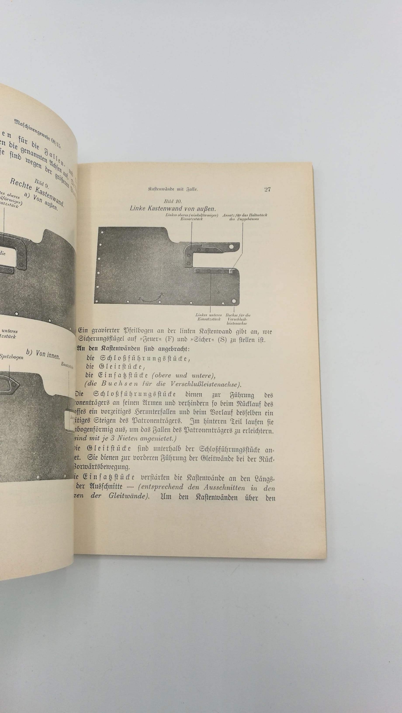 Reichsdruckerei ( Hrsg.):, : Die Maschinengewehre 08/15 und 08/18 mit Schießgestellen. Vom 1.März 1928. Neudruck unter Berücksichtigung der Deckblätter Nr.1-5. H. Dv. 368 Heft 2.