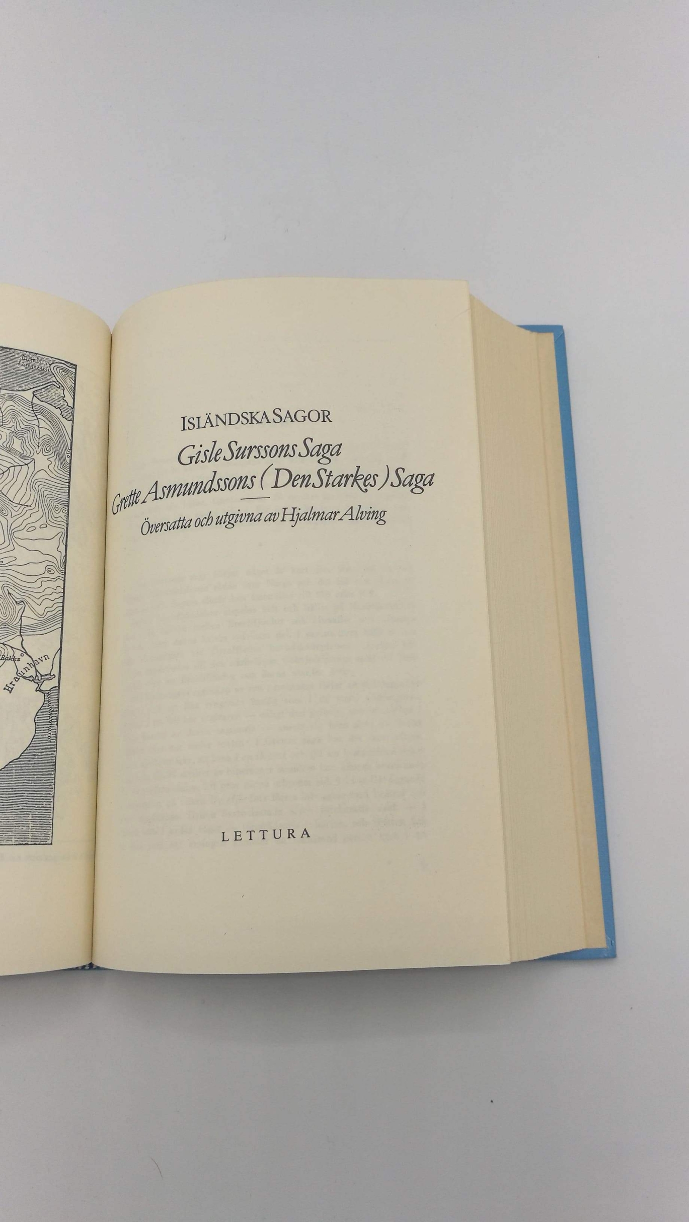 Alving, Hjalmar: Isländska Sagor Översatta och utgivna av Hjalmar Alving