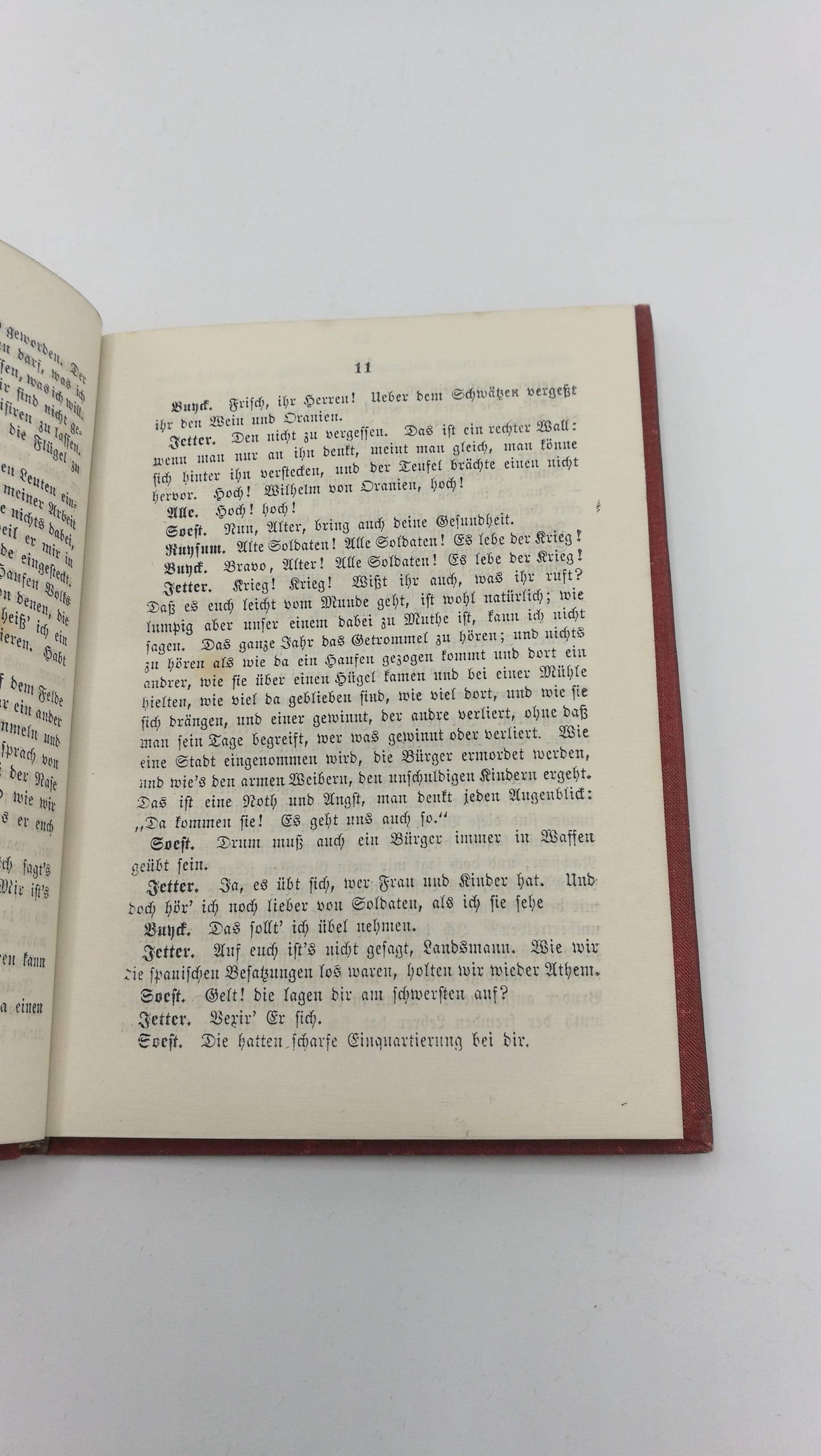 Goethe, Johann Wolfgang von: Egmont. Ein Trauerspiel in 5 Aufzügen. Volksausgabe. Mit 4 Illustrationen von Konrad Weigand, in Holz geschnitten v. R. Brend'amour.