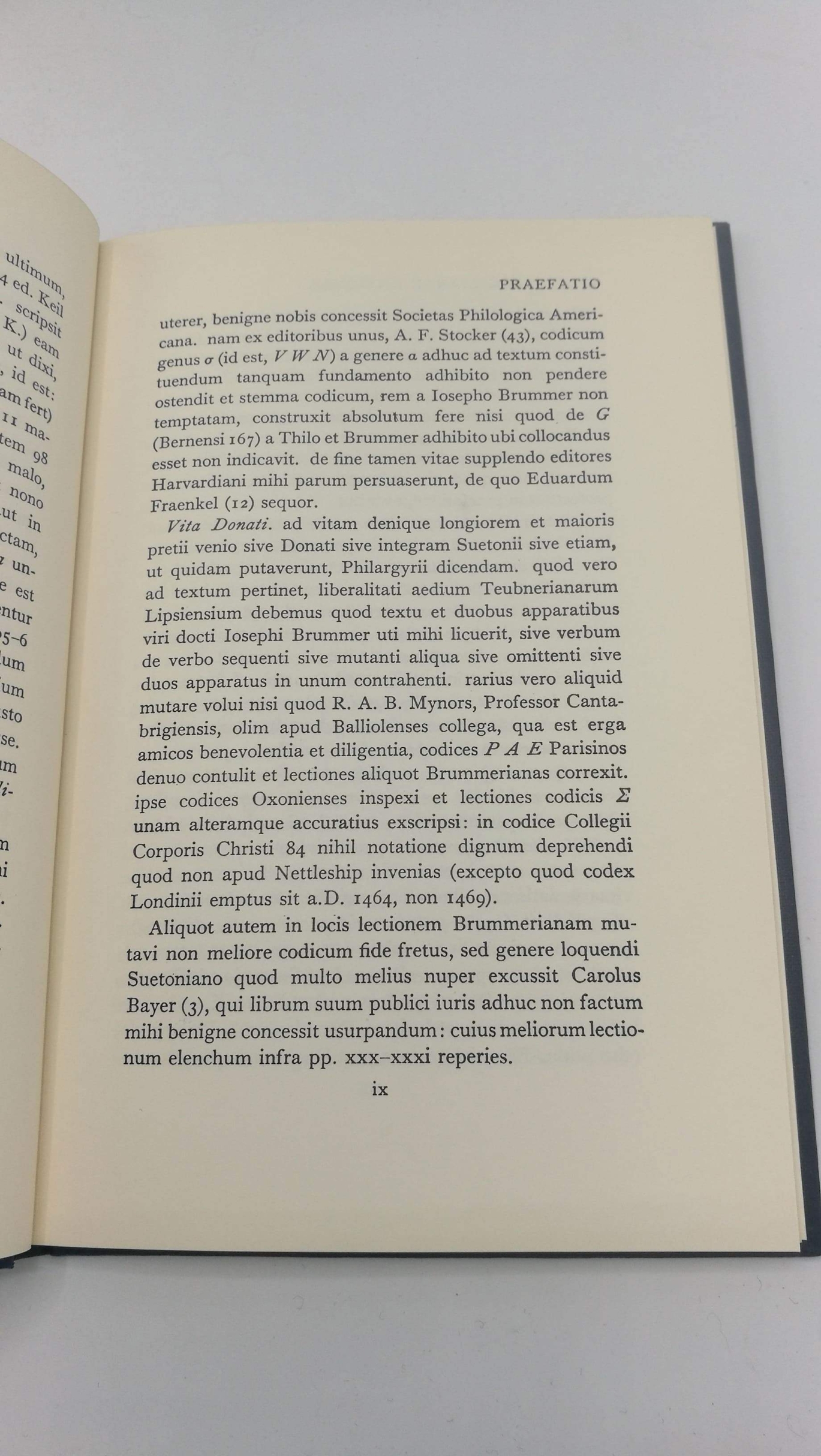 Vergil: Vitae Vergilianae Antiqvae. Vita Donati, Vita Servii, Vita Probiana, Vita Focae, S. Hieronymi Excerpta. Edidt Colinvs Hardie