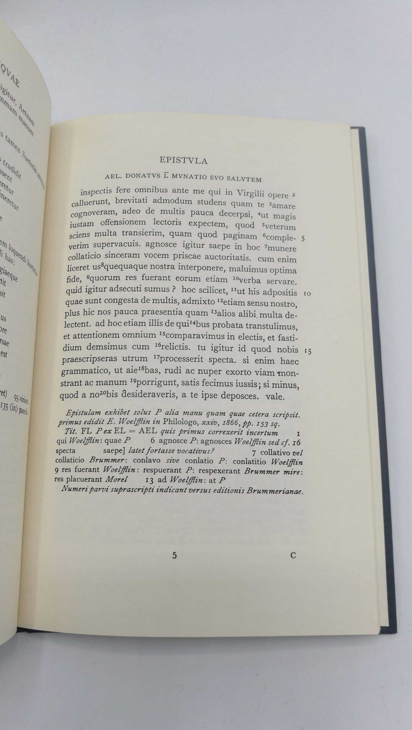 Vergil: Vitae Vergilianae Antiqvae. Vita Donati, Vita Servii, Vita Probiana, Vita Focae, S. Hieronymi Excerpta. Edidt Colinvs Hardie