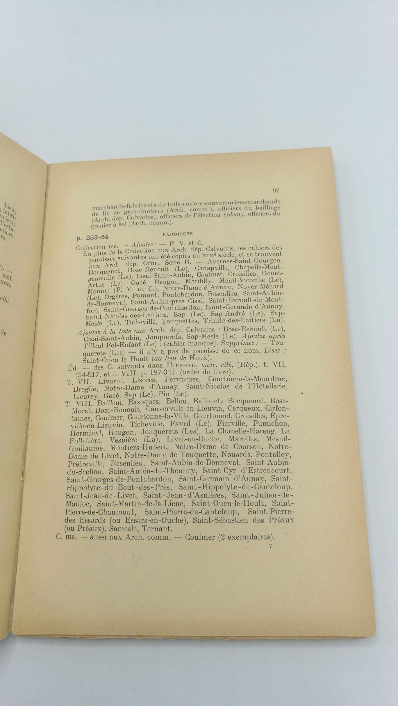 Hyslop, Beatrice F.: Supplement au repertoire critique des Cahiers de doleances pour les Etats Generaux de 1789