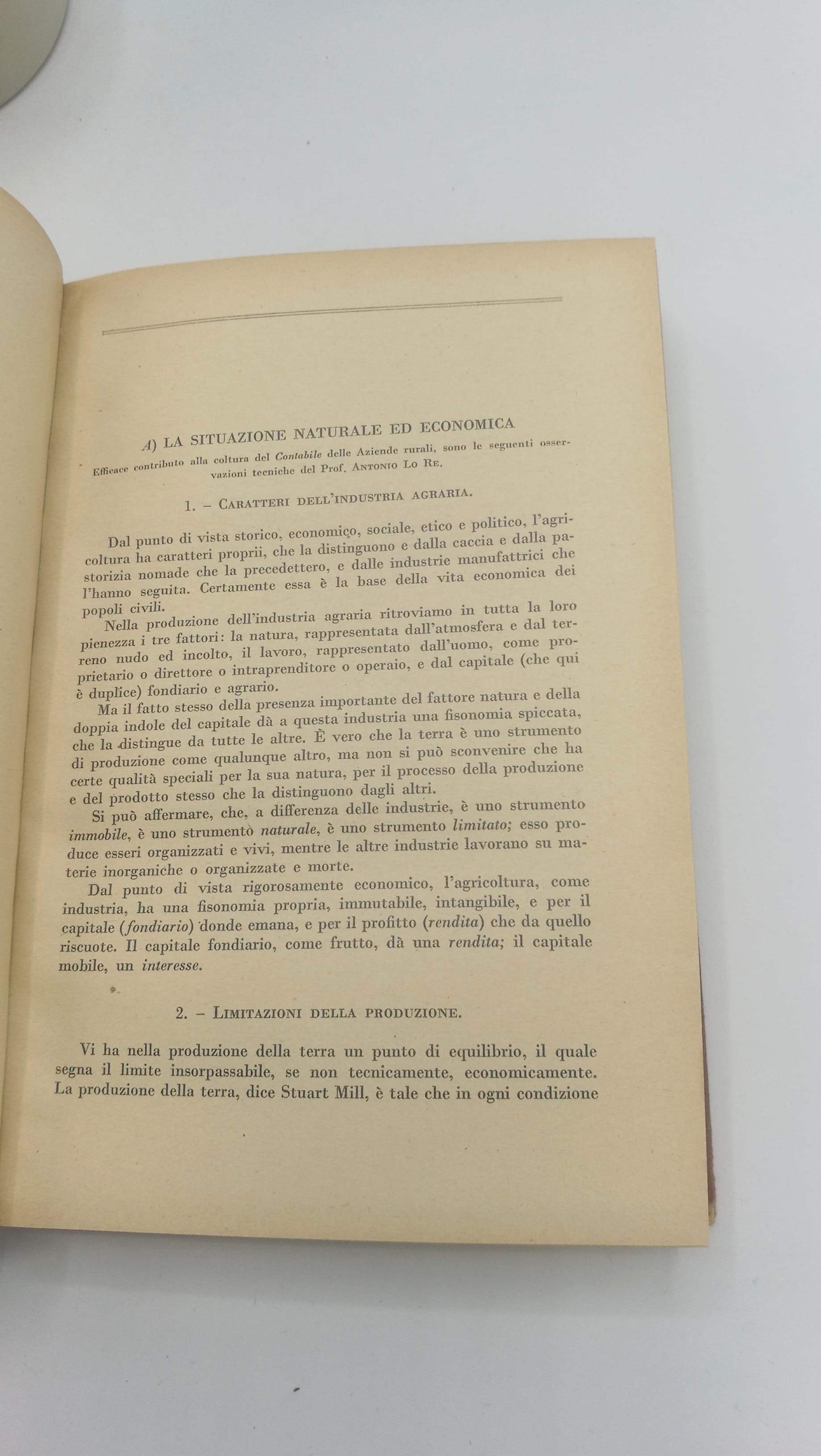 ohne Autor: Il Contabile nelle Aziende Agricole