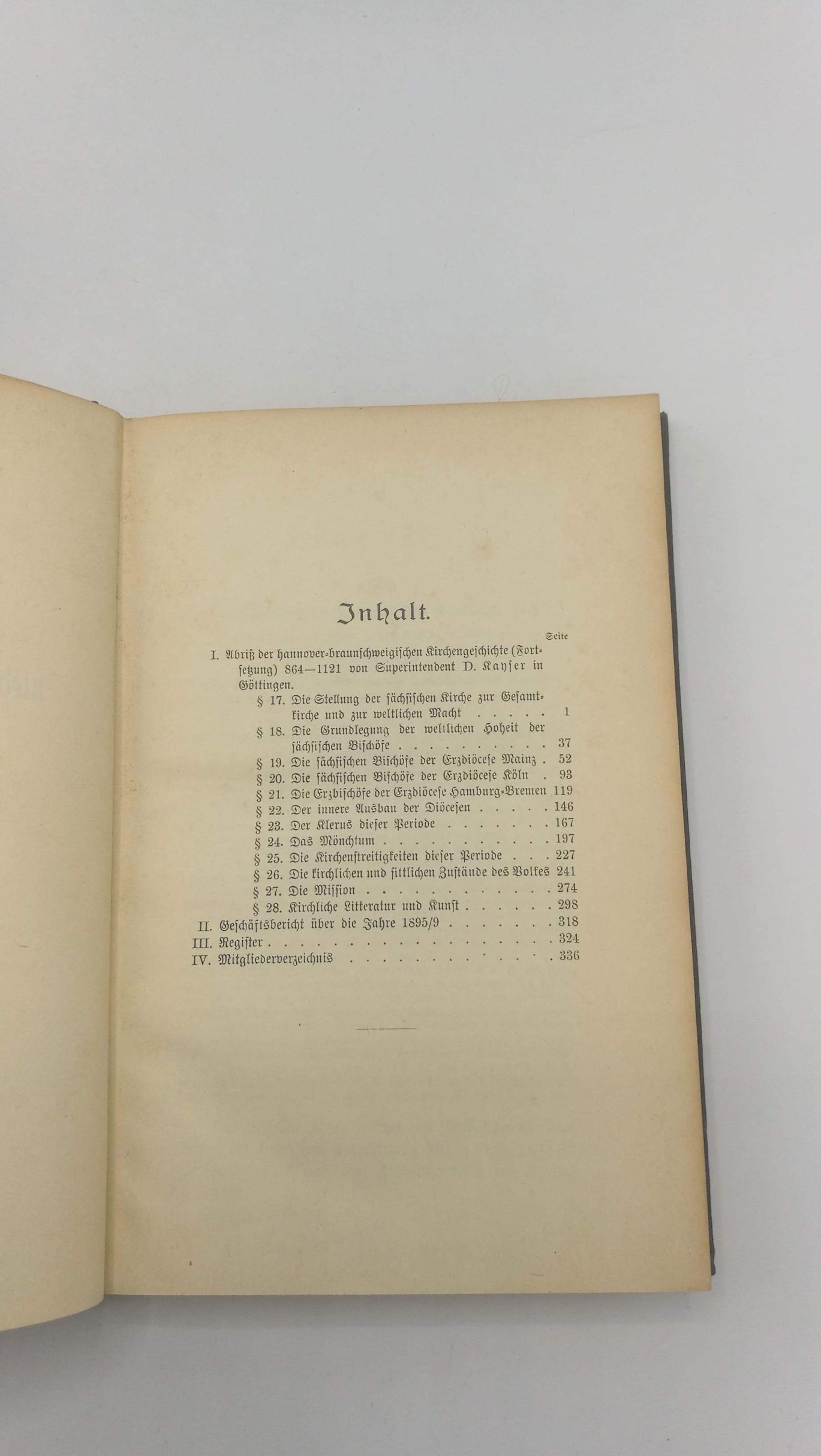 Kayser, Karl: Zeitschrift der Gesellschaft für niedersächsische Kirchengeschichte. Vierter Jahrgang