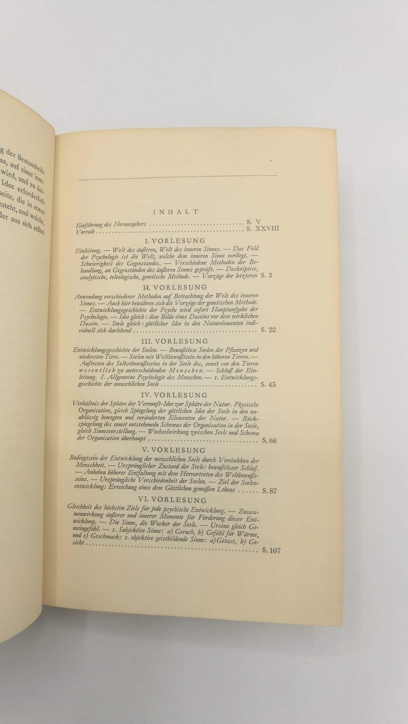 Michaelis (Hrsg.), Edgar: Vorlesungen über Psychologie Gehalten im Winter 1829/30 zu Dresden von C. G. Carus 