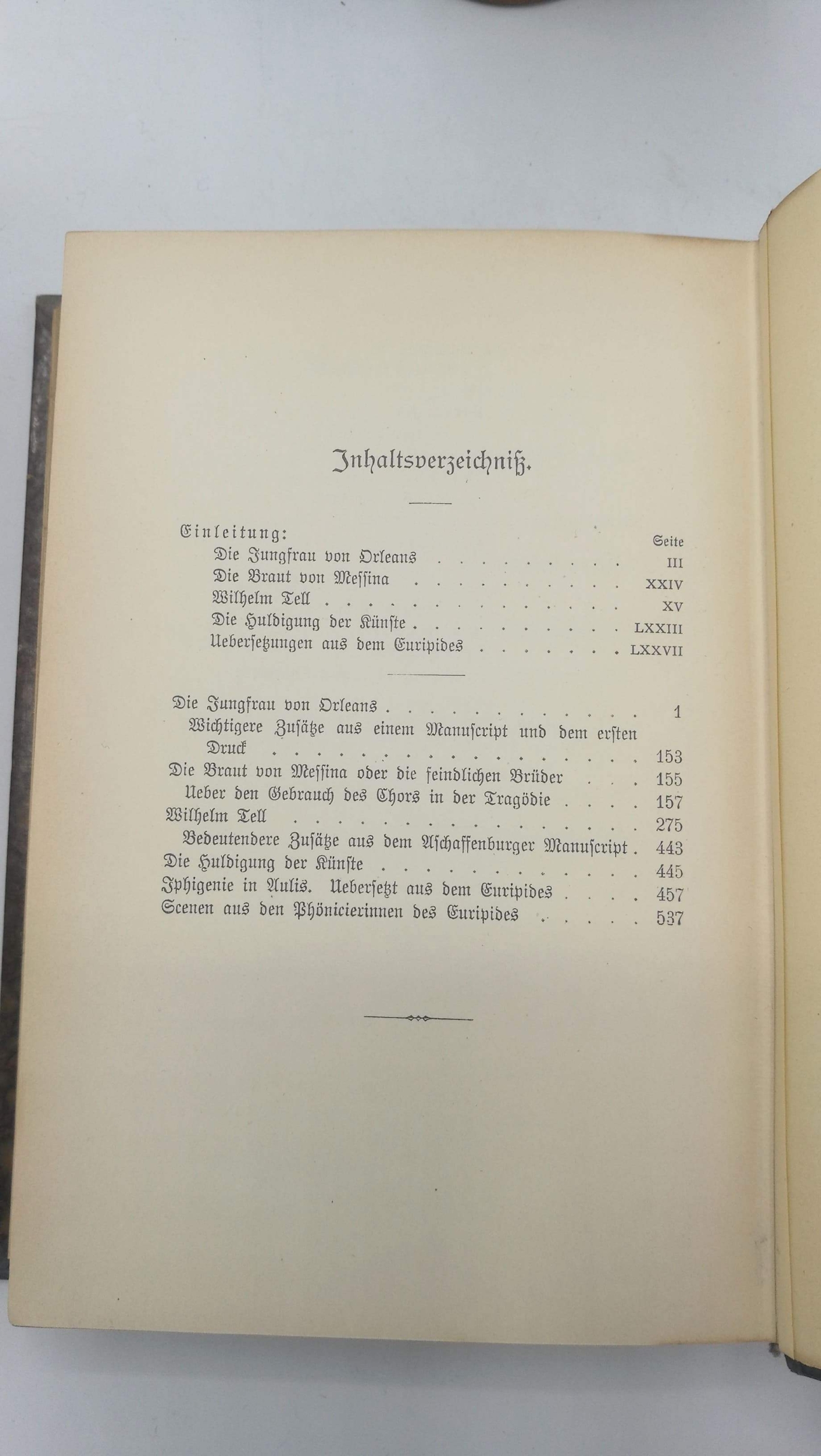 Borberger (Hrsg.), Robert: Schiller's Werke. Mit Lebensbeschreibung, Einleitung und Anmerkungen. 1. - 6. Band (vollst.) 