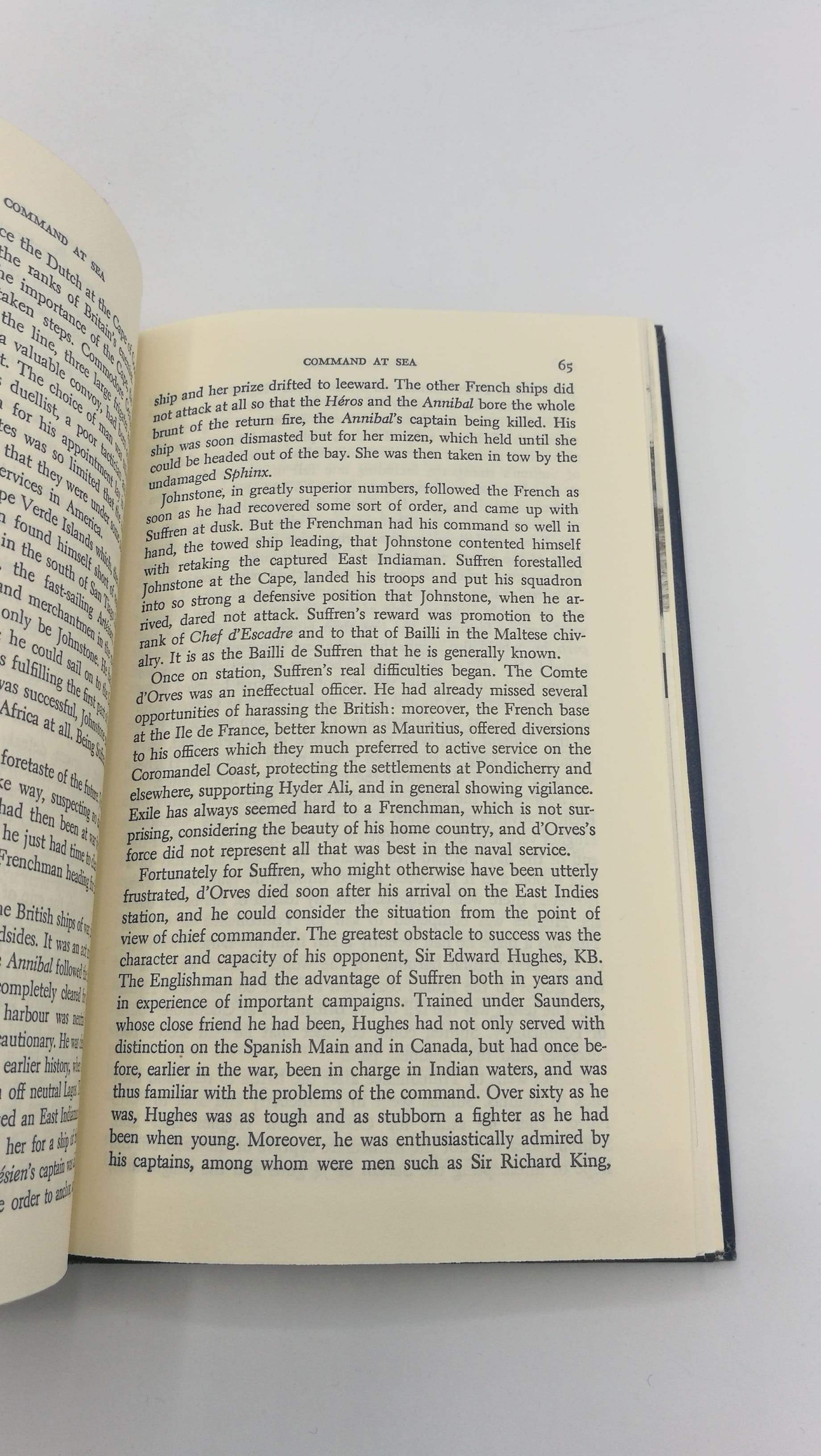 Warner, Oliver: COMMAND AT SEA Great Fighting Admirals From Hawke To Nimitz.