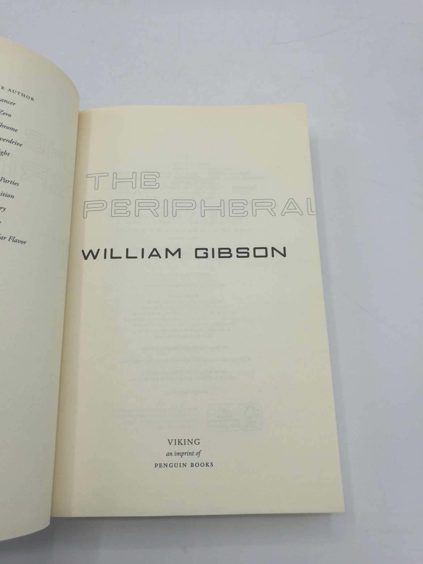 Gibson, William: The Jackpot Trilogy. 2 Bände (vollständig)