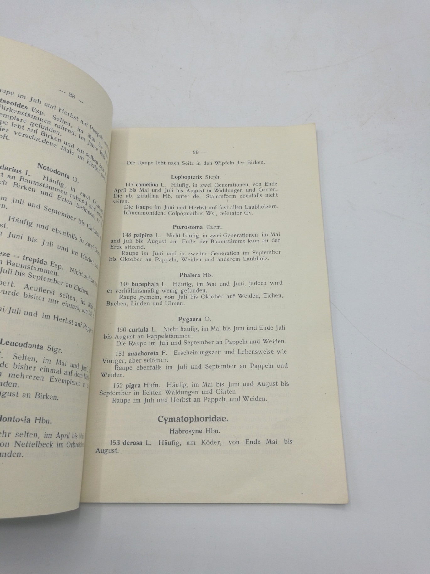 Dahm, C.: Die Grossschmetterlinge des linken Niederrheins. Verzeichnis der seit dem Jahre 1905 im links-niederrheinischen Gebiet aufgefundenen Arten.