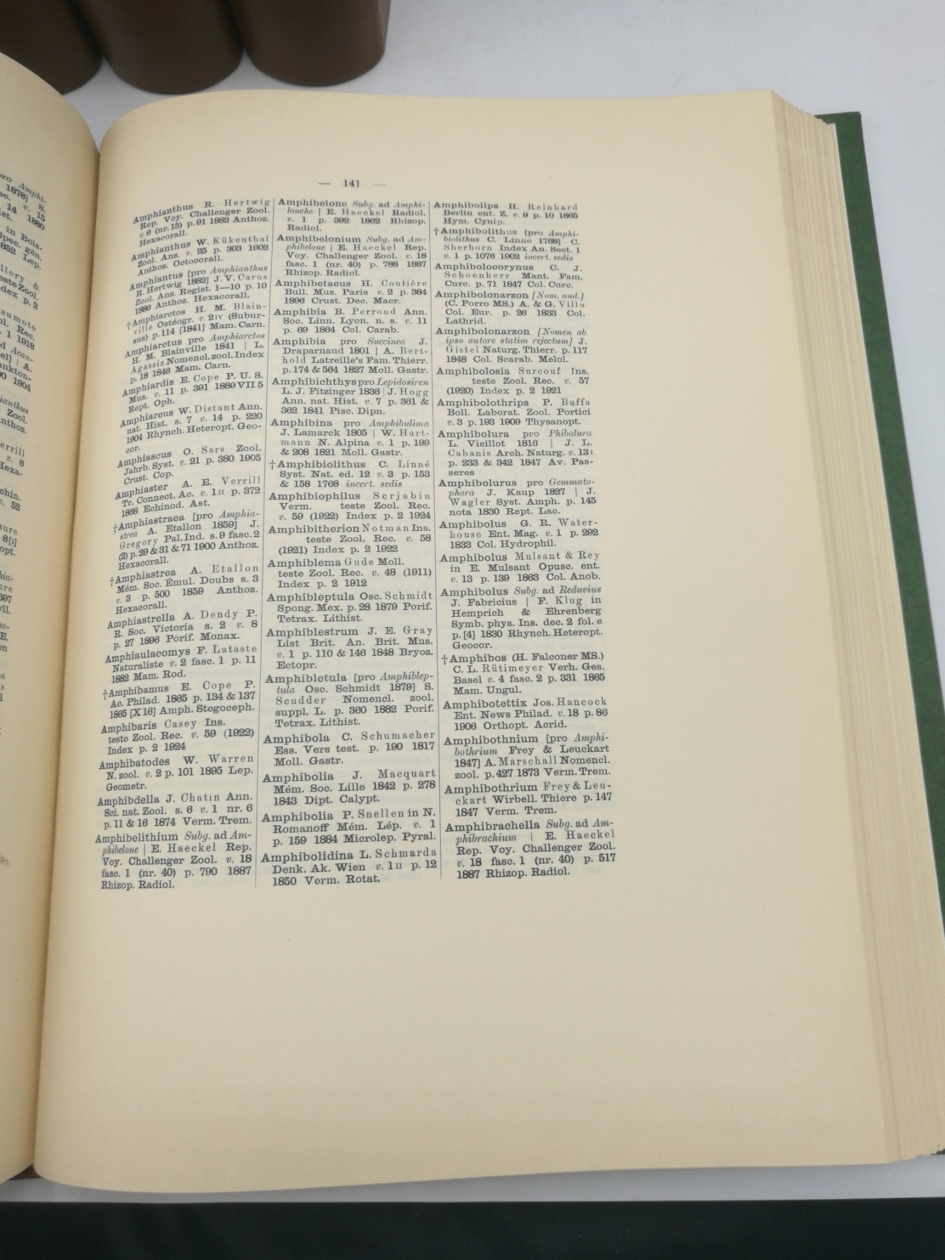 F.E. Schulze; W. Kükenthal et. al.: Nomenclator animalium generum et subgenerum A-P (4 Bände von 5) Im Auftrage der Preussischen Akademie der Wissenschaften zu Berlin