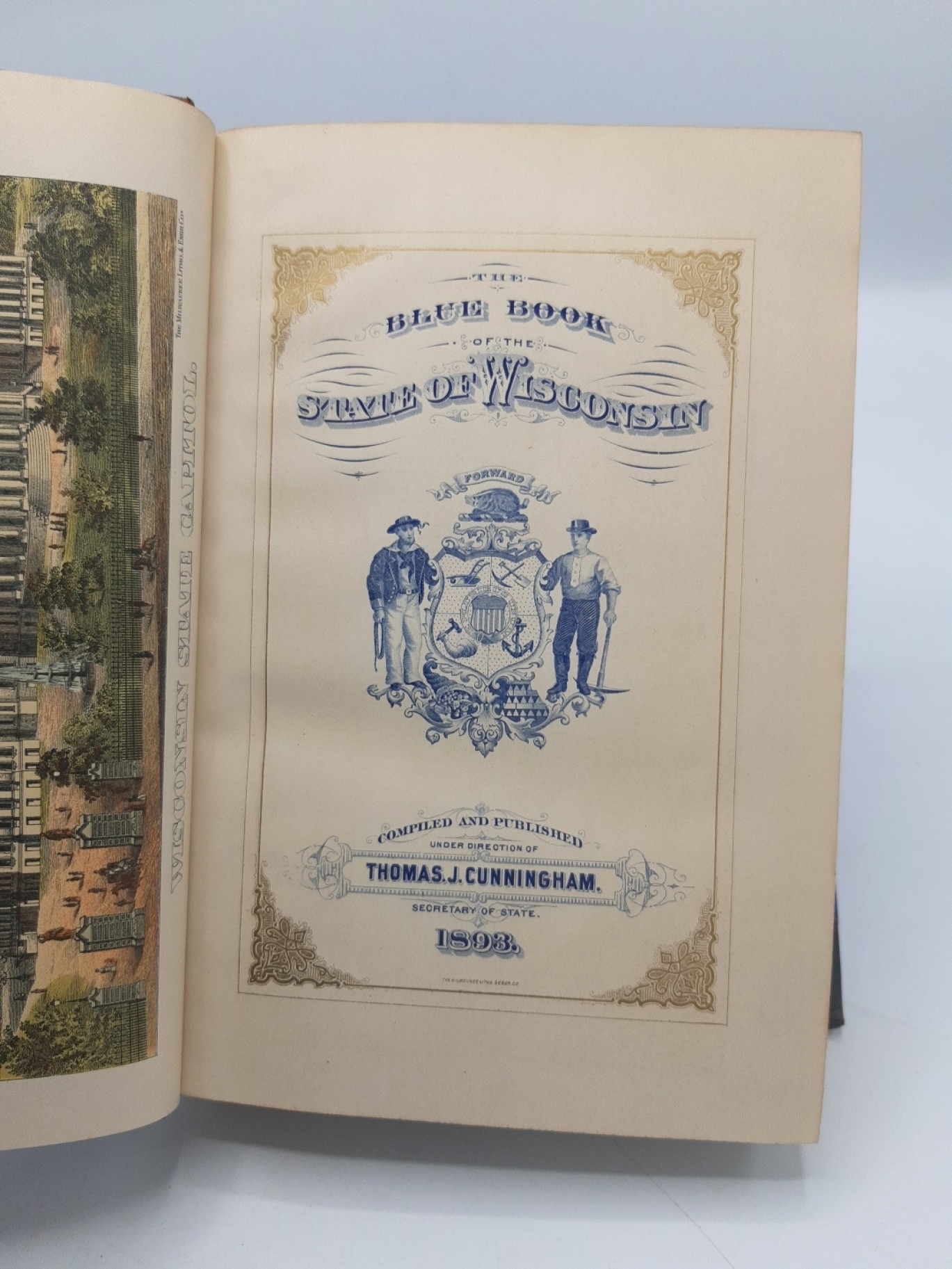 Thomas J. Cunningham: The Blue Book of the State of Wisconsin