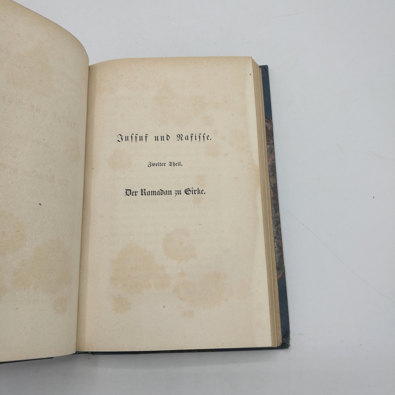 Hessemer, Friedrich Maximilian: Jussuf und Nafisse von F. M. Hessemer