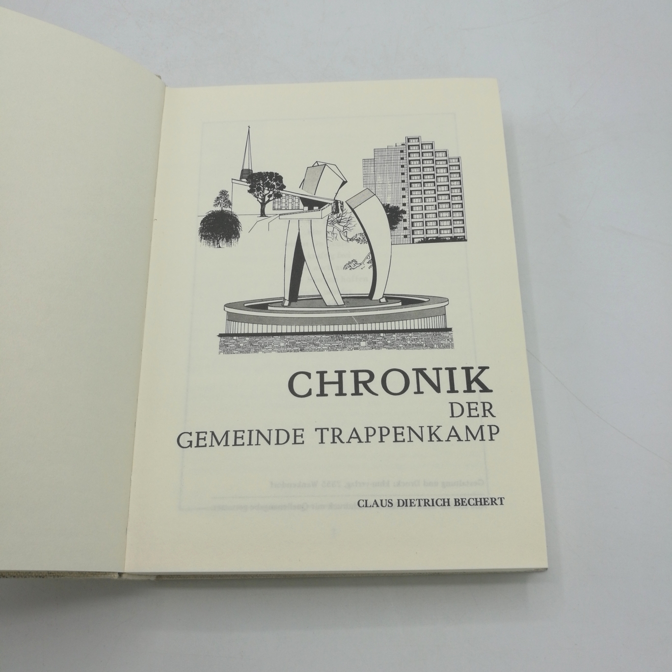 Bechert, Claus Dieter (Verfasser): Chronik der Gemeinde Trappenkamp / Claus Dietrich Bechert 