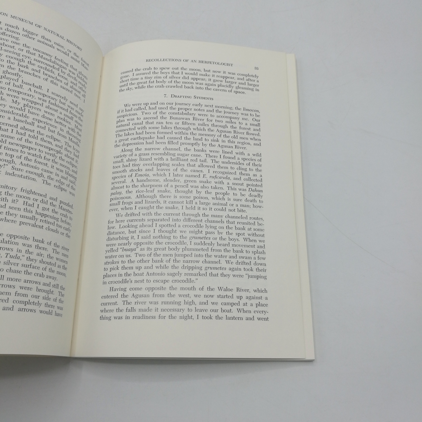 Taylor, Edward H.: Recollections of an Herpetologist Monograph of Museum of Natural History, University of Kansas. Number 4.