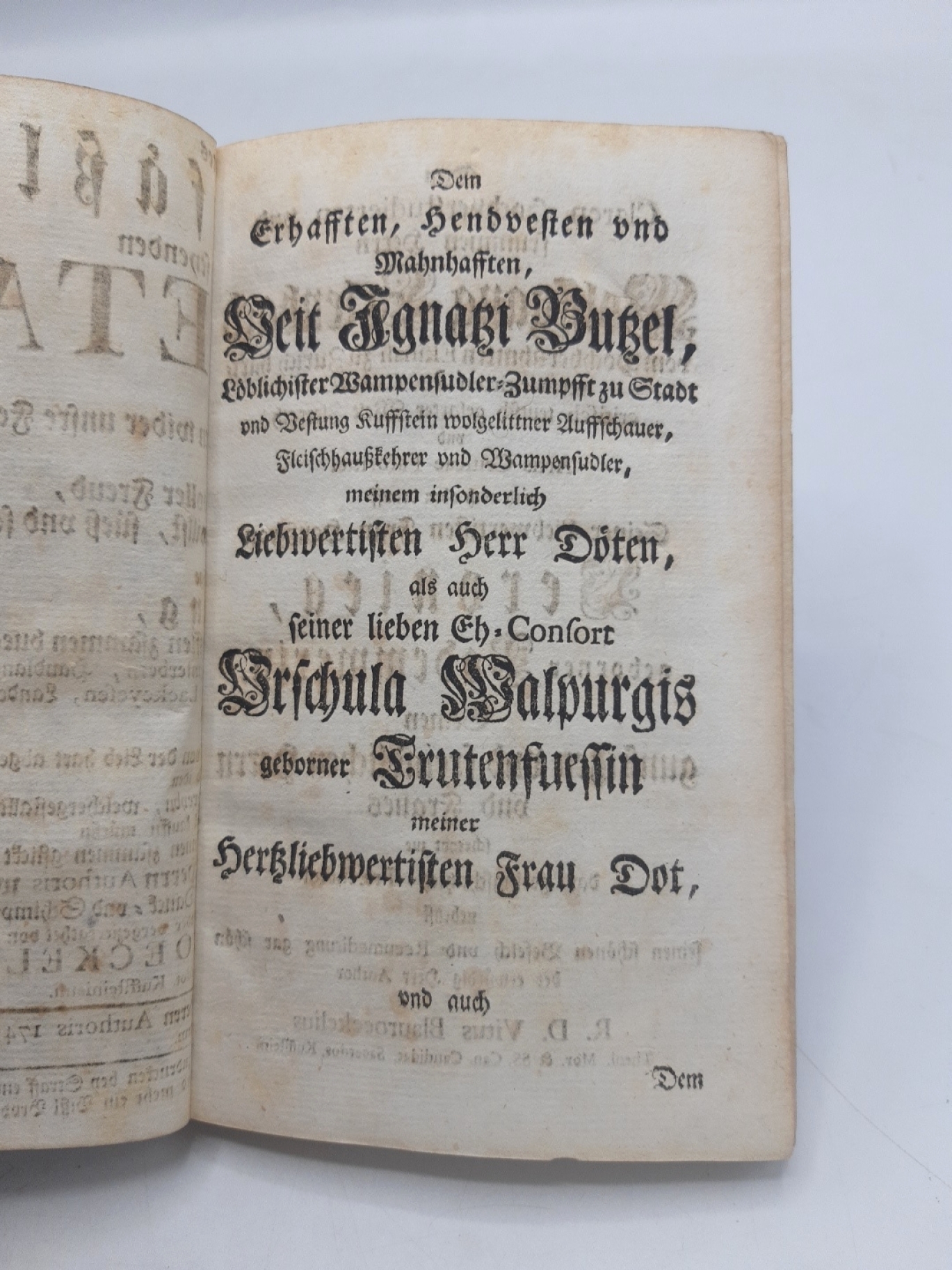 Schwabe, Johann Joachim: Volleingeschancktes Tintenfässl eines allezeit parat seyenden Brieff Secretary, gefüllt mit kohlruessrabenpechschwarzer Tinten wider unsre Feind, mit rother gegen unsre Freind, mit gelber voller Neyd, mit grüener voller Freud, mit