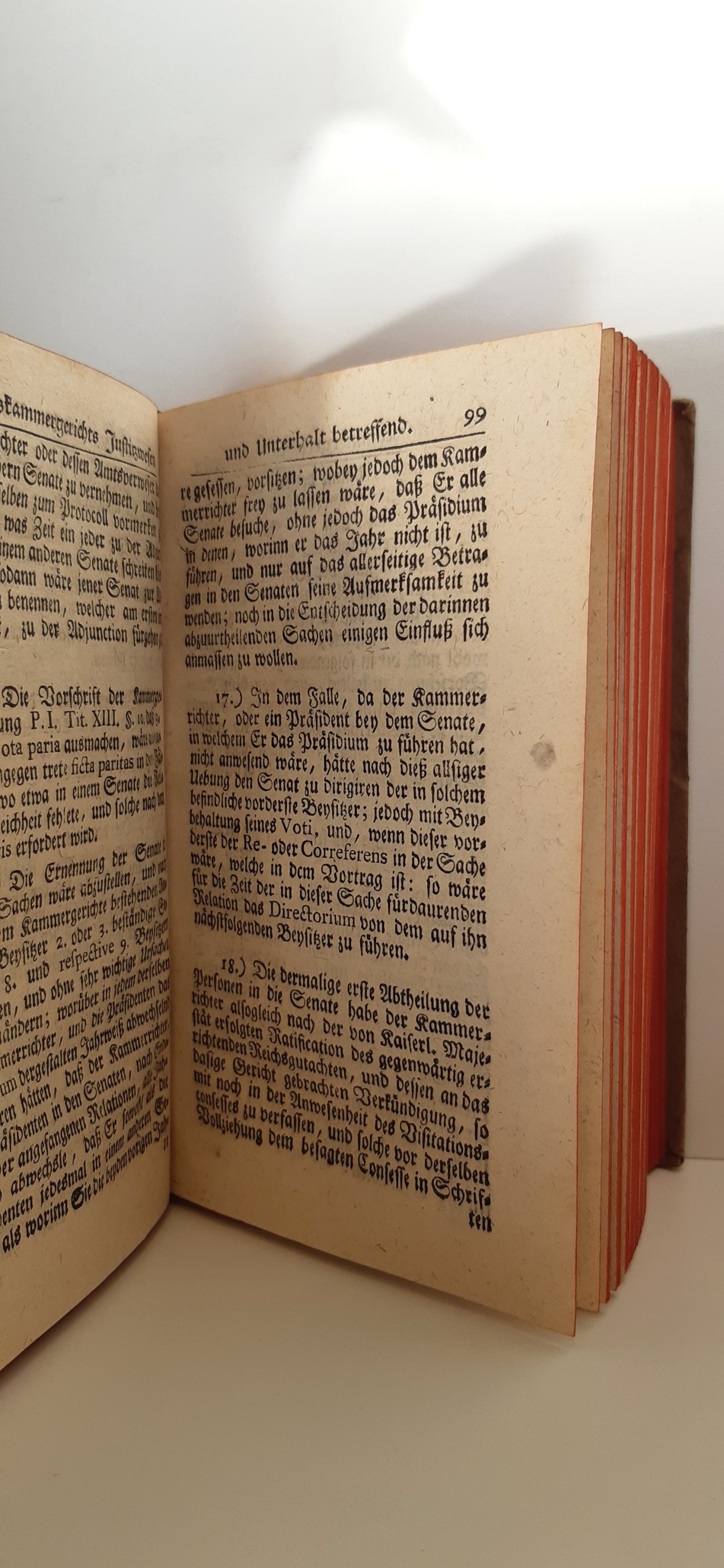 Anton Faber: Neue Europäische Staatscanzley welche die wichtigsten öffentlichen Angelegenheiten
vornemlich des deutschen Reichs in sich fasset 43. und 44. Teil 1776 und 1777 in 1 Buch