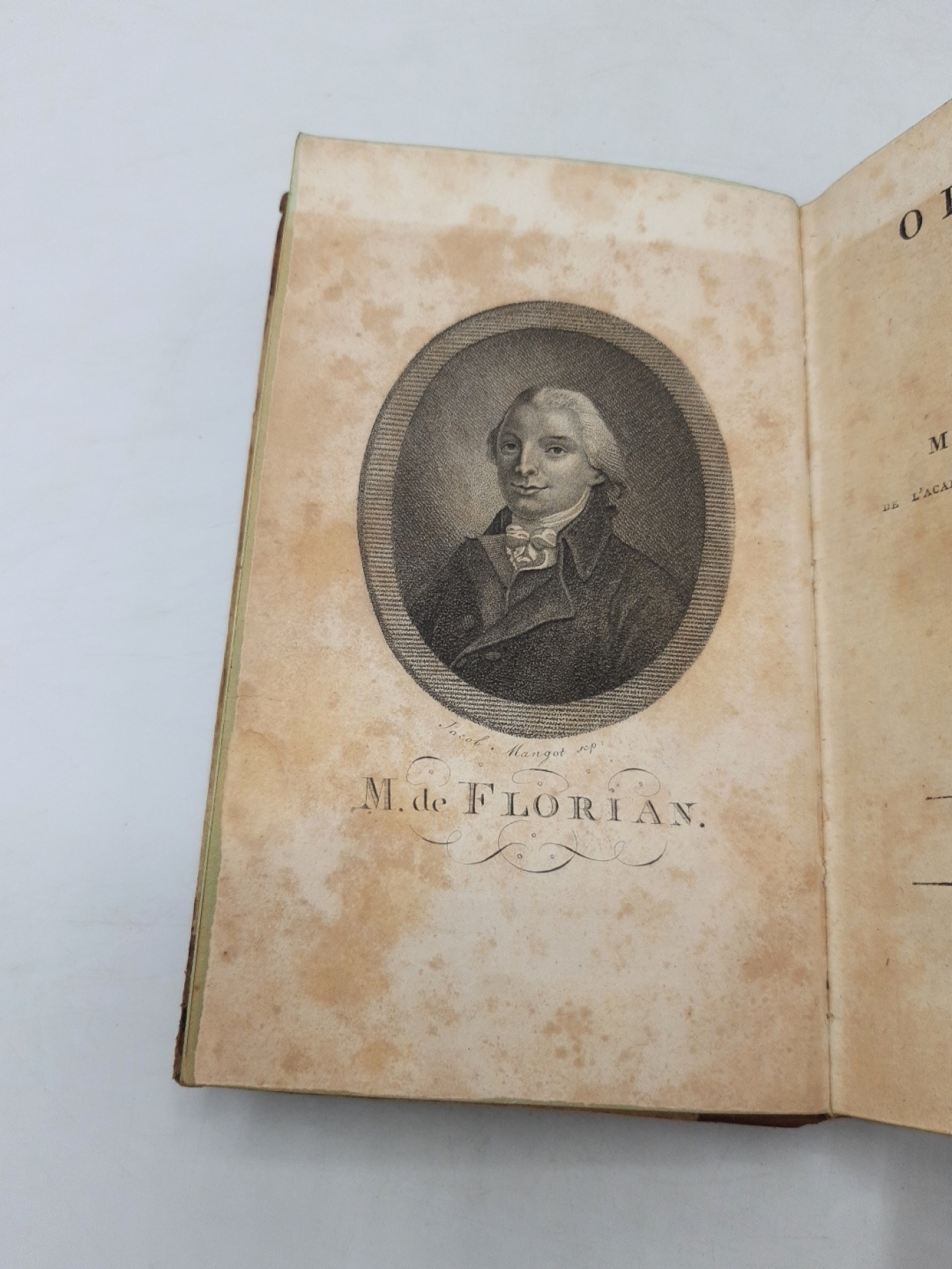 Florian, Jean Pierre Claris de: Oeuvres completes de M. de Florian.