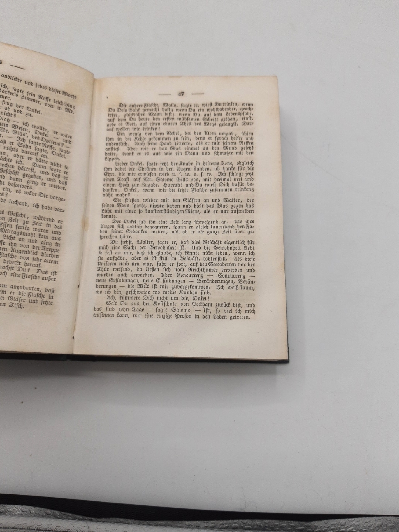 Boz (Dickens), [Charles]: Dombey und Sohn. Zwei Bände in einem Buch (=vollst.) Boz (Dickens) Gesammelte Werke. Band 17 + 18