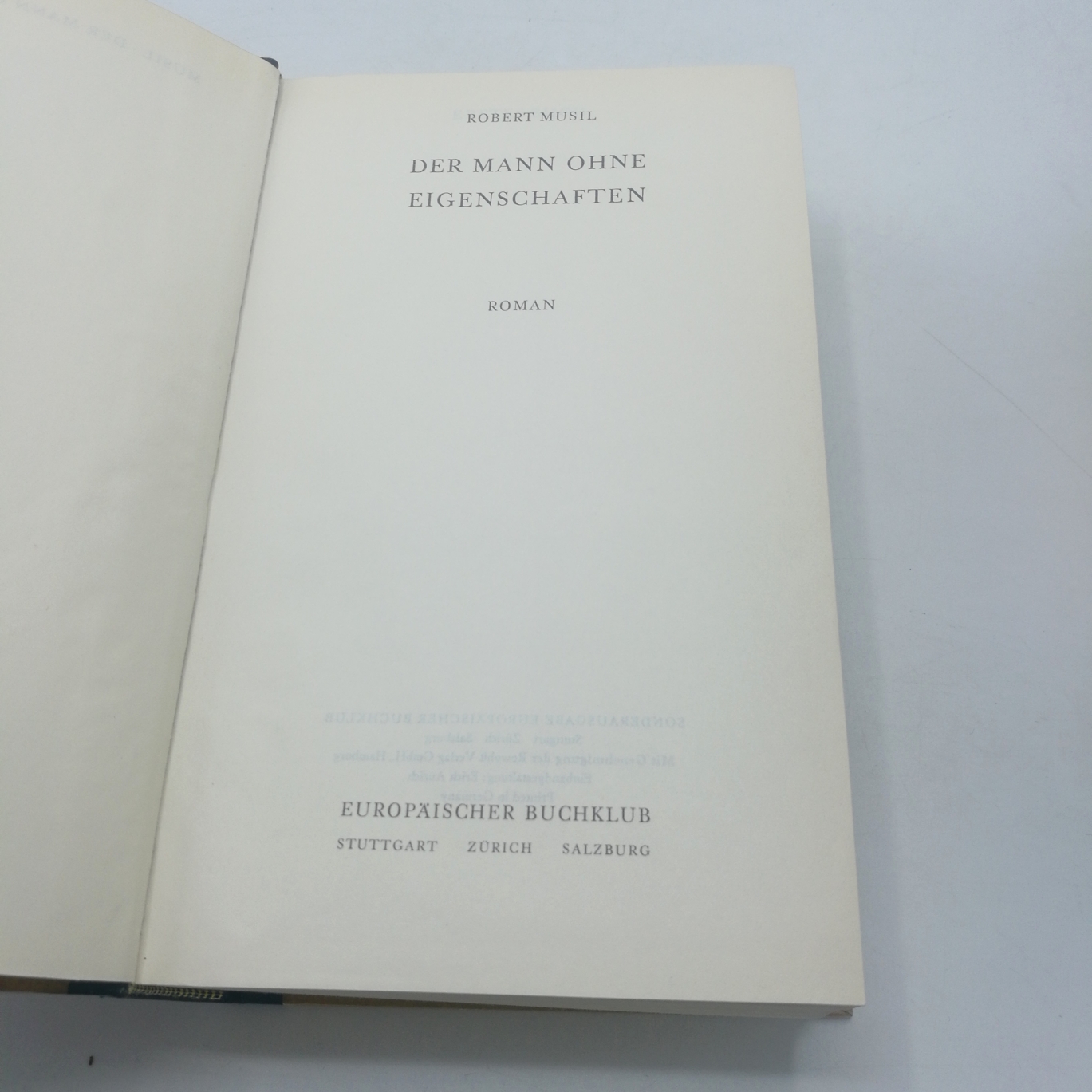 Musil, Robert: Drei [3] Bände Robert Musi. Herausgegeben von Adolf Frisé. Der Mann ohne Eigenschaften / Prosa, Dramen, Späte Briefe / Tagebücher, Aphorismen, Essays und Reden.