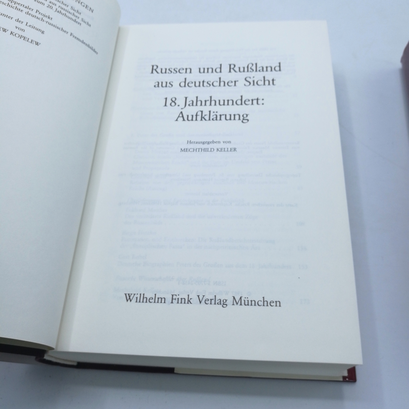 Kopelew, Lew (Hrsg.): Russen und Rußland aus deutscher Sicht. Reihe A. 4 Bände (=vollst.)