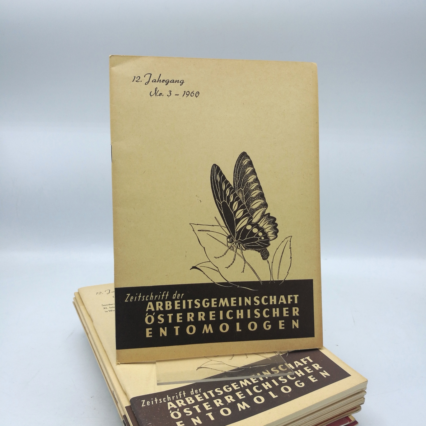 Arbeitsgemeinschaft Österreichischer Entomologen (Hrsg.): Entomologisches Nachrichtenblatt. Konvolut 77 Hefte 1950-19 Österreichischer und Schweitzer Entomologen Späterer Titel: Zeitschrift der Arbeitsgemeinschaft Österreichischer Entomologen