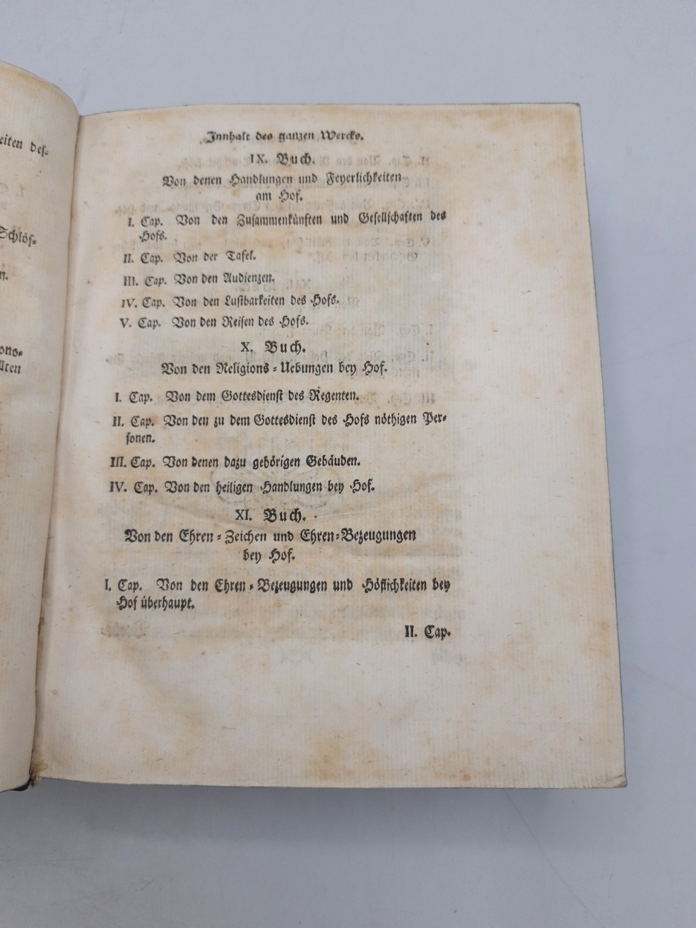 Moser, Friedrich Carl von: Teutsches Hof-Recht, enthaltend eine Systematische Abhandlung Von der Geschichte des Teutschen Hof-Wesens. [...] Nebst vielen ungedruckten Hof-Ordnungen und Ceremoniel--Nachrichten