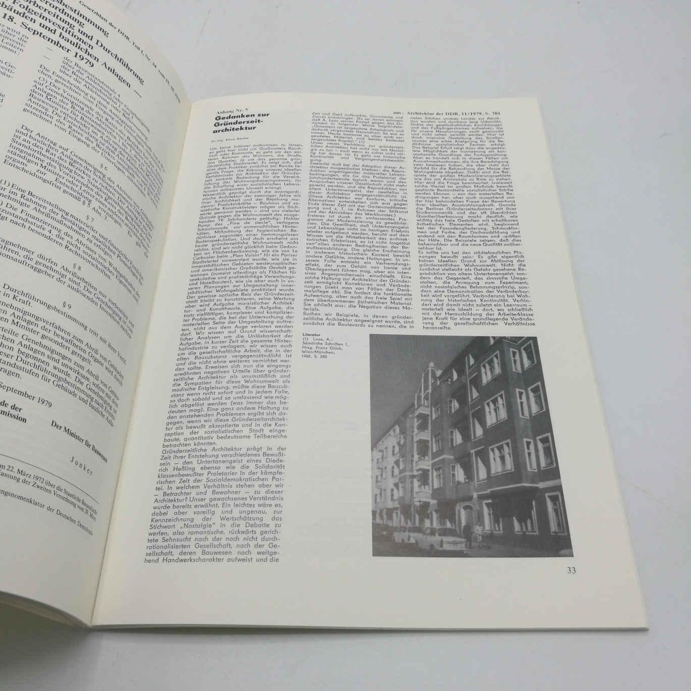 Stimmann, Hans: Stadterneuerung in Ost-Berlin vom «sozialistischen Neuaufbau» zur «komplexen Rekonstruktion». Überblick und Materialien. 