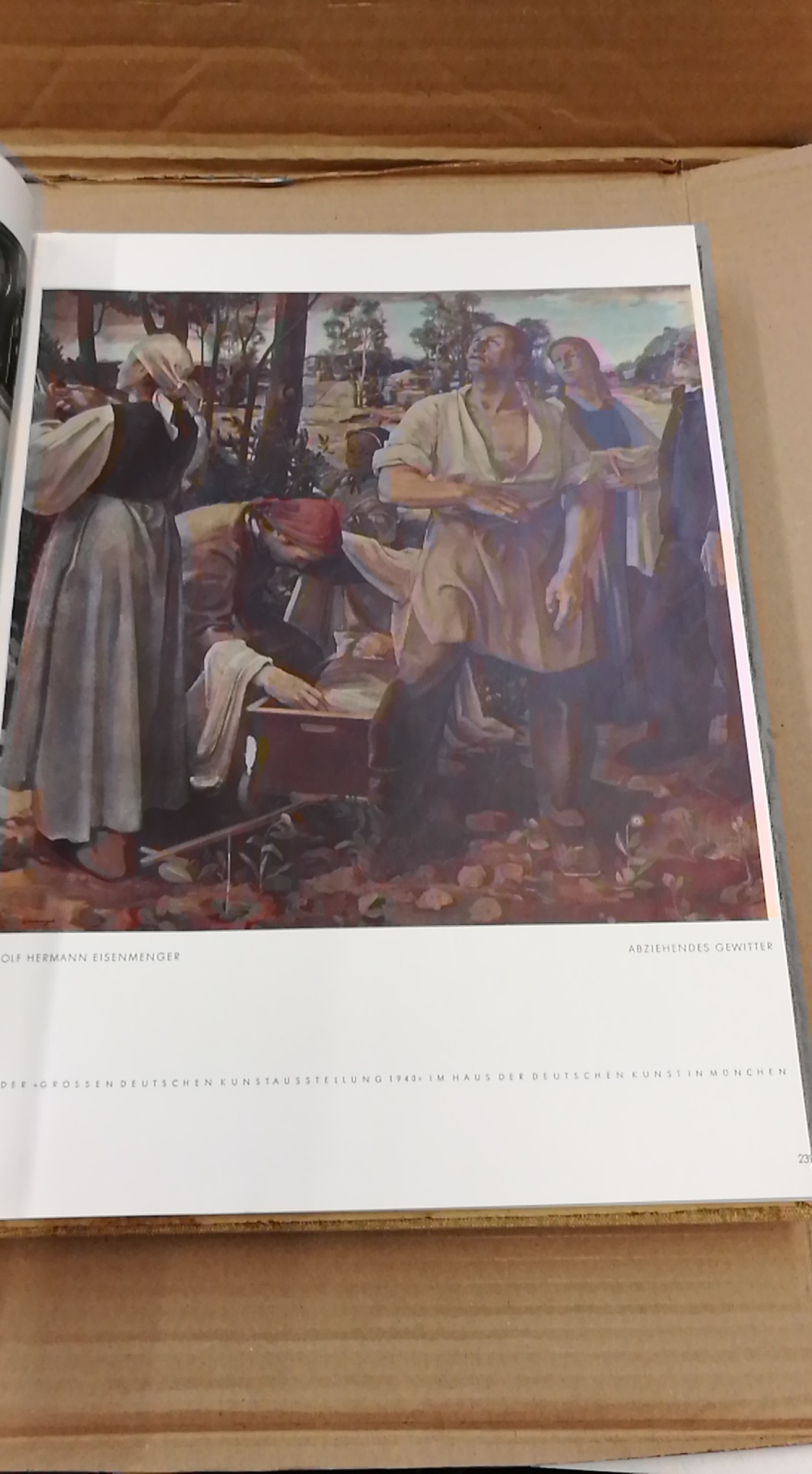 Beauftragter  überwachung gesitiger u. weltanschaulichen Schulung u. Erziehung (Hrgs.): Die Kunst im Deutschen Reich. 4. Jahrgang. Folge 7/ Juli 1940 (= 1 vollst. Jahrgang = 2 Bände)