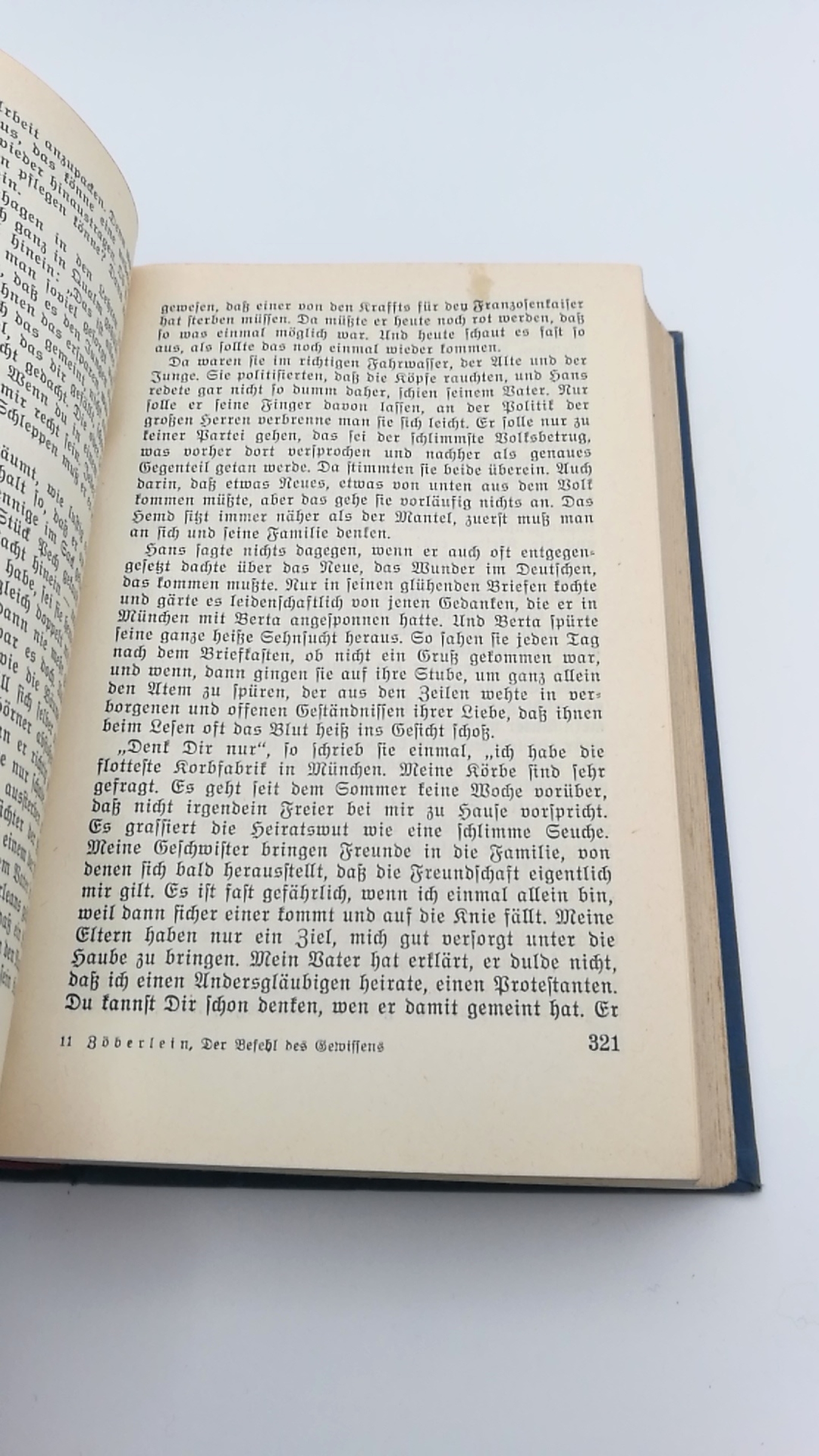 Zöberlein, Hans: Der Befehl des Gewissens. Ein Roman von den Wirren der Nachkriegszeit und der ersten Erhebung