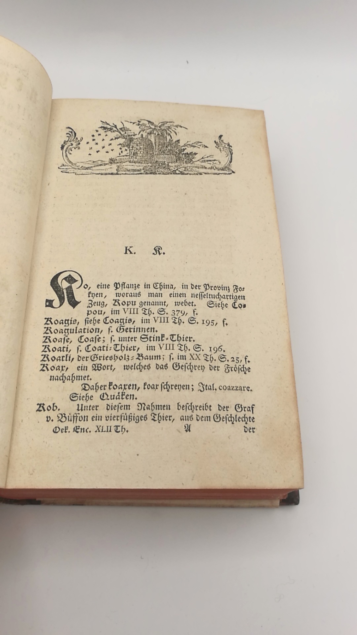 Krünitz, Johann Georg: Oeconomische Encyklopädie. Zwey und Vierzigster [42.] Theil von Koa bis Kohl oder allgemeines System der Staats- Stadt- Haus- und Landwirthschaft, in alphabetischer Ordnung.