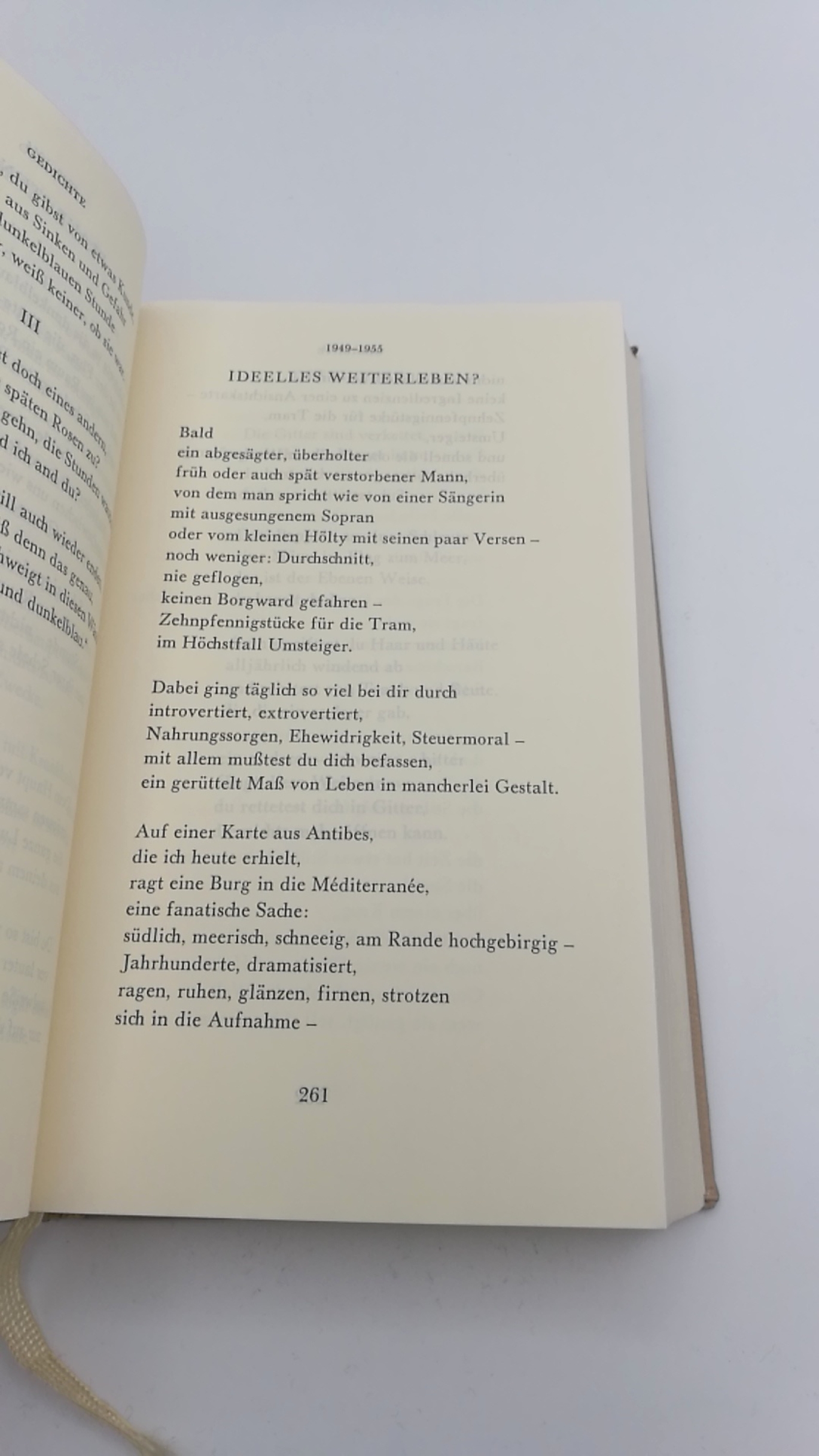 Wellershoff, Dieter (Hrsg.): Gottfried Benn. Gesammelte Werke in zwei Bänden. 2 Bände (=vollst.) 