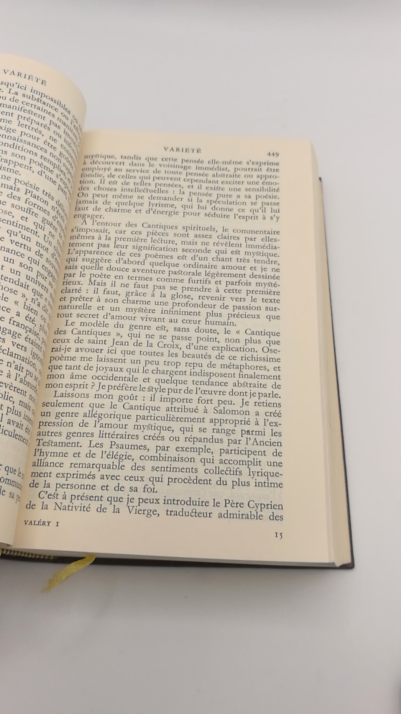 Valéry, Paul: Oeuvres de Paul Valéry. 2 Vol (=complet.) Bibliothèque de la Pléiade. Édition établie et annotée par Jean Hytier