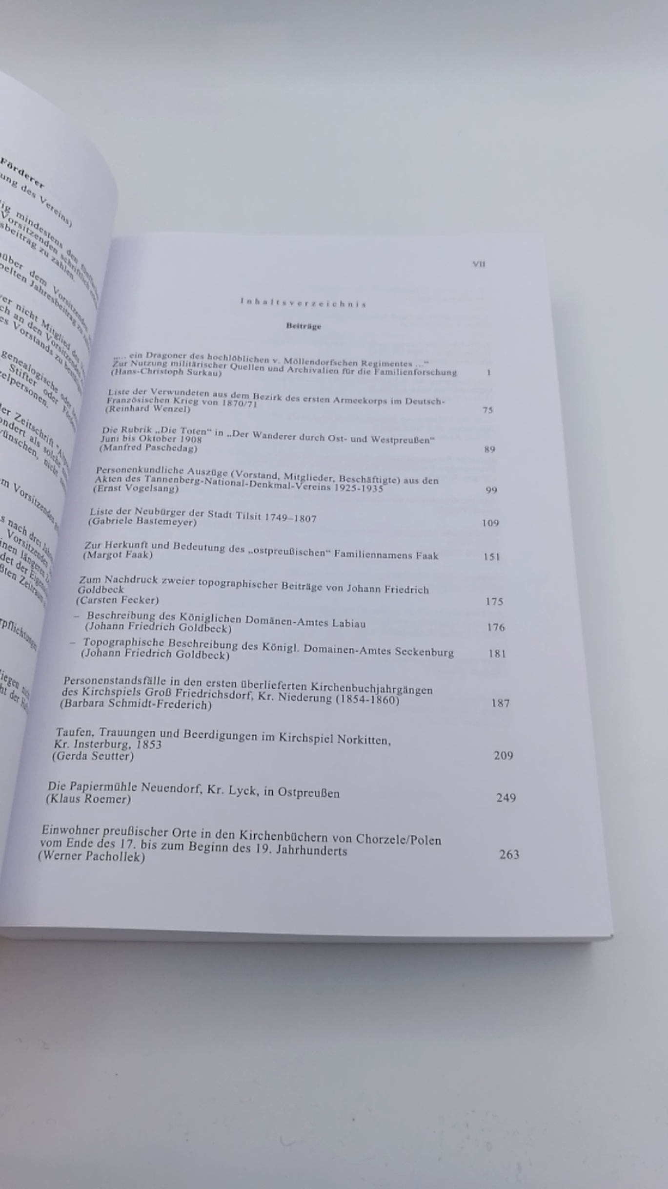 Verein für Familienforschung in Ost- und Westpreußen (Hrsg.): Altpreußische Geschlechterkunde. Neue Folge. Band 38. Blätter des Vereins für Familienforschung in Ost- und Westpreußen.