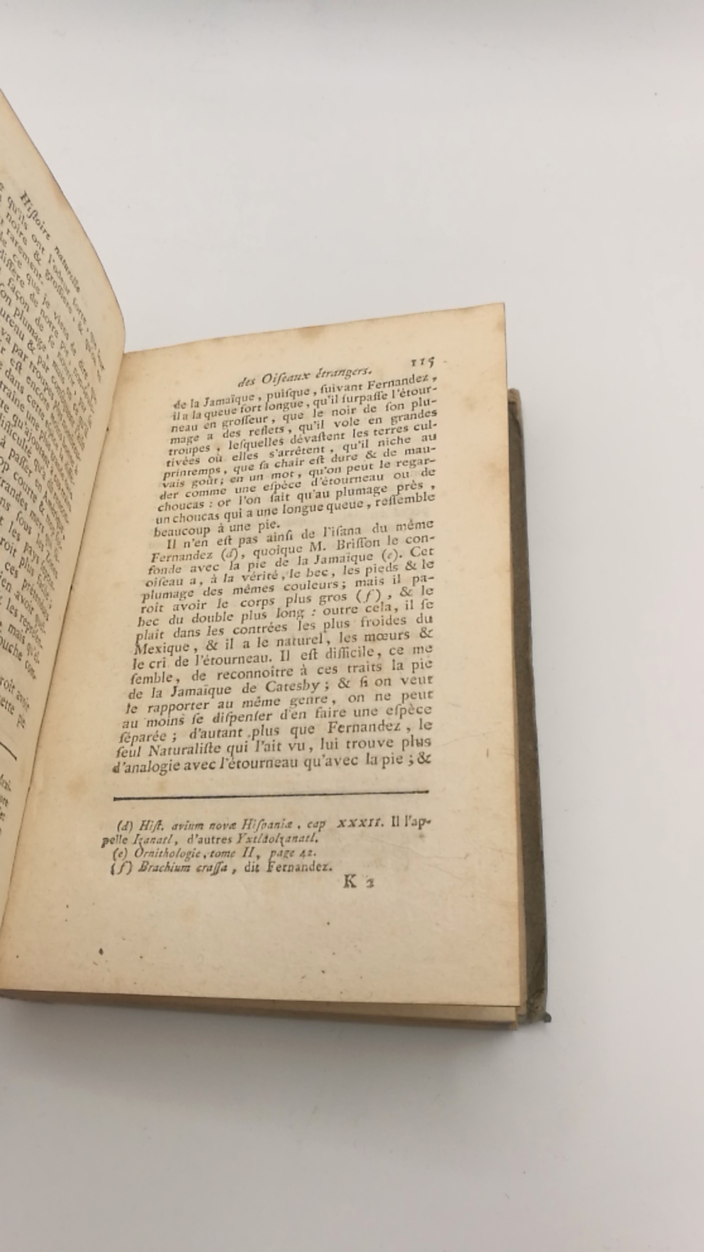 Le Comte de Buffon (Hrsg.): Historie naturelle générale et particuliere. Oiseaux, Tome V [5]