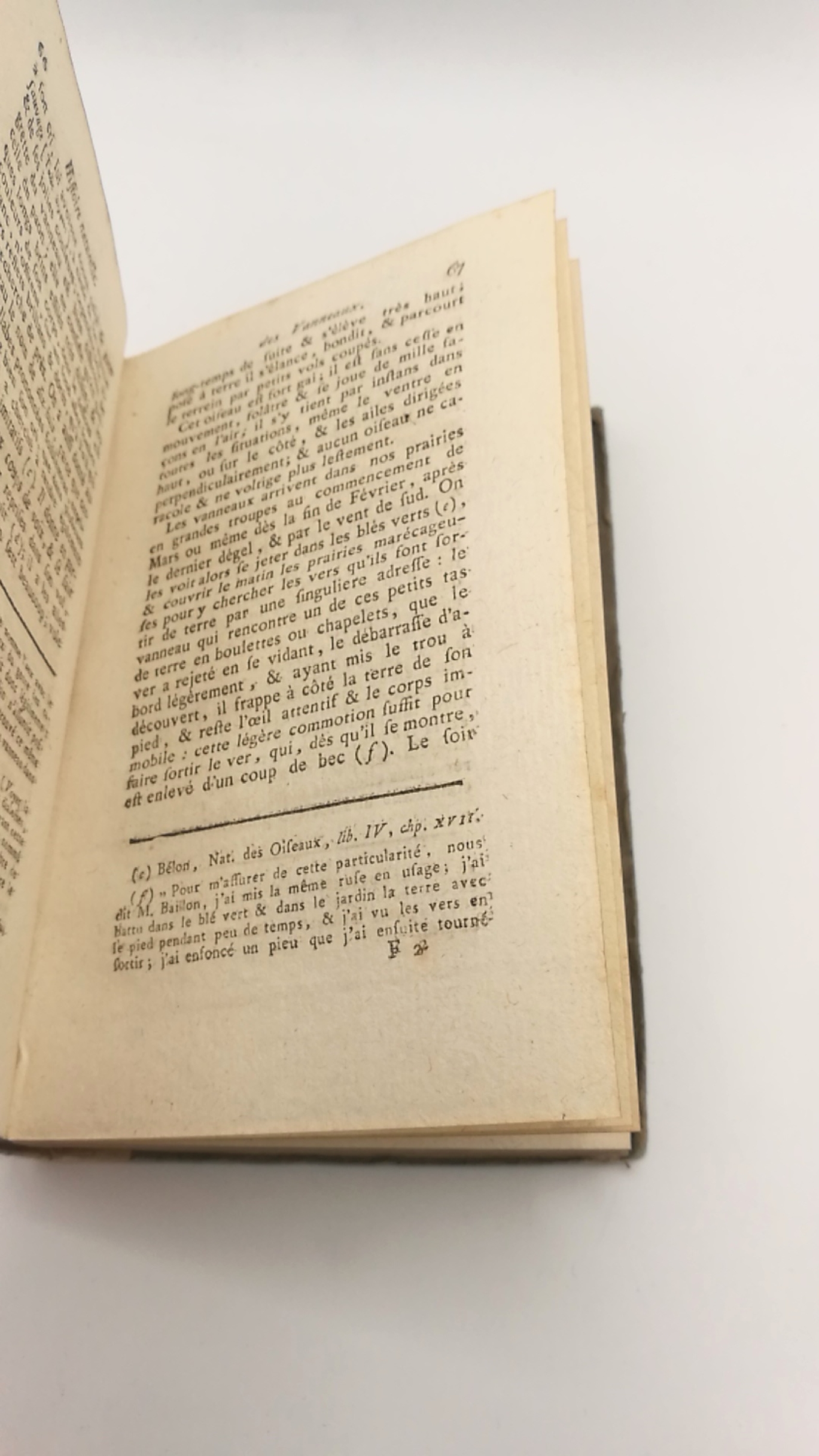 Le Comte de Buffon (Hrsg.): Historie naturelle générale et particuliere. Oiseaux, Tome XV [15]