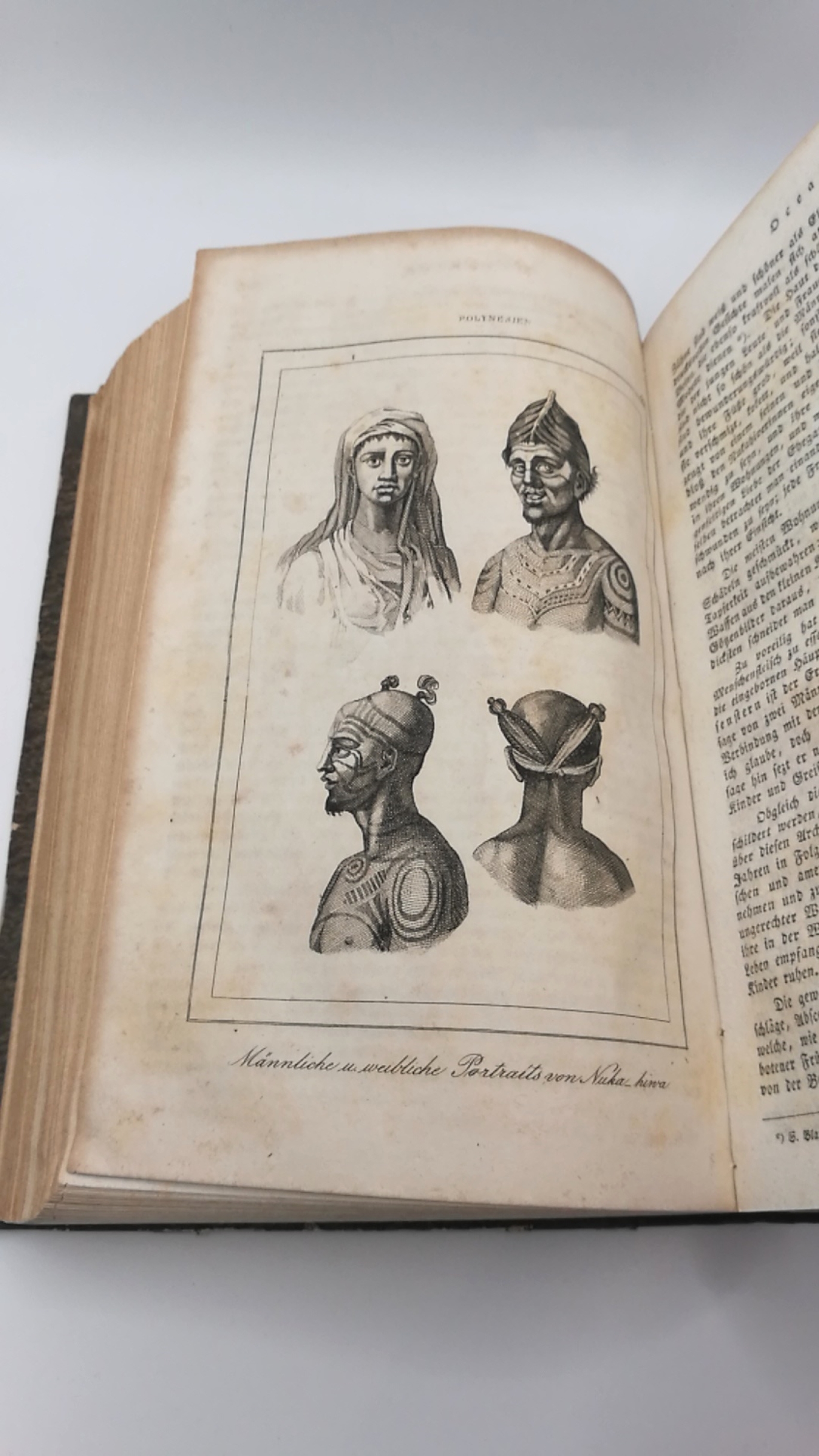 Rienzi, Domeny: Welt-Gemälde-Gallerie oder Geschichte und Beschreibung aller Länder und Völker, ihrer Gebräuche, Religionen, Sitten usw. OCEANIEN. Zweiter [2.] Band. Polynesien